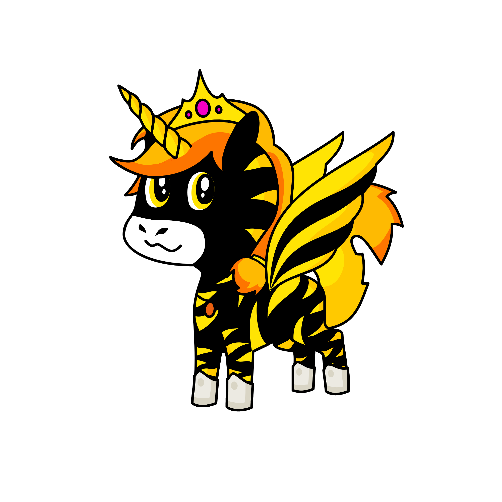 King Gold, the unicorn