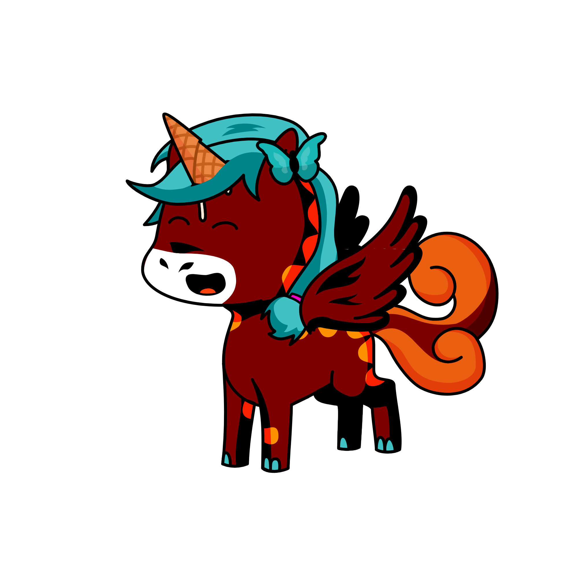 choco, the unicorn