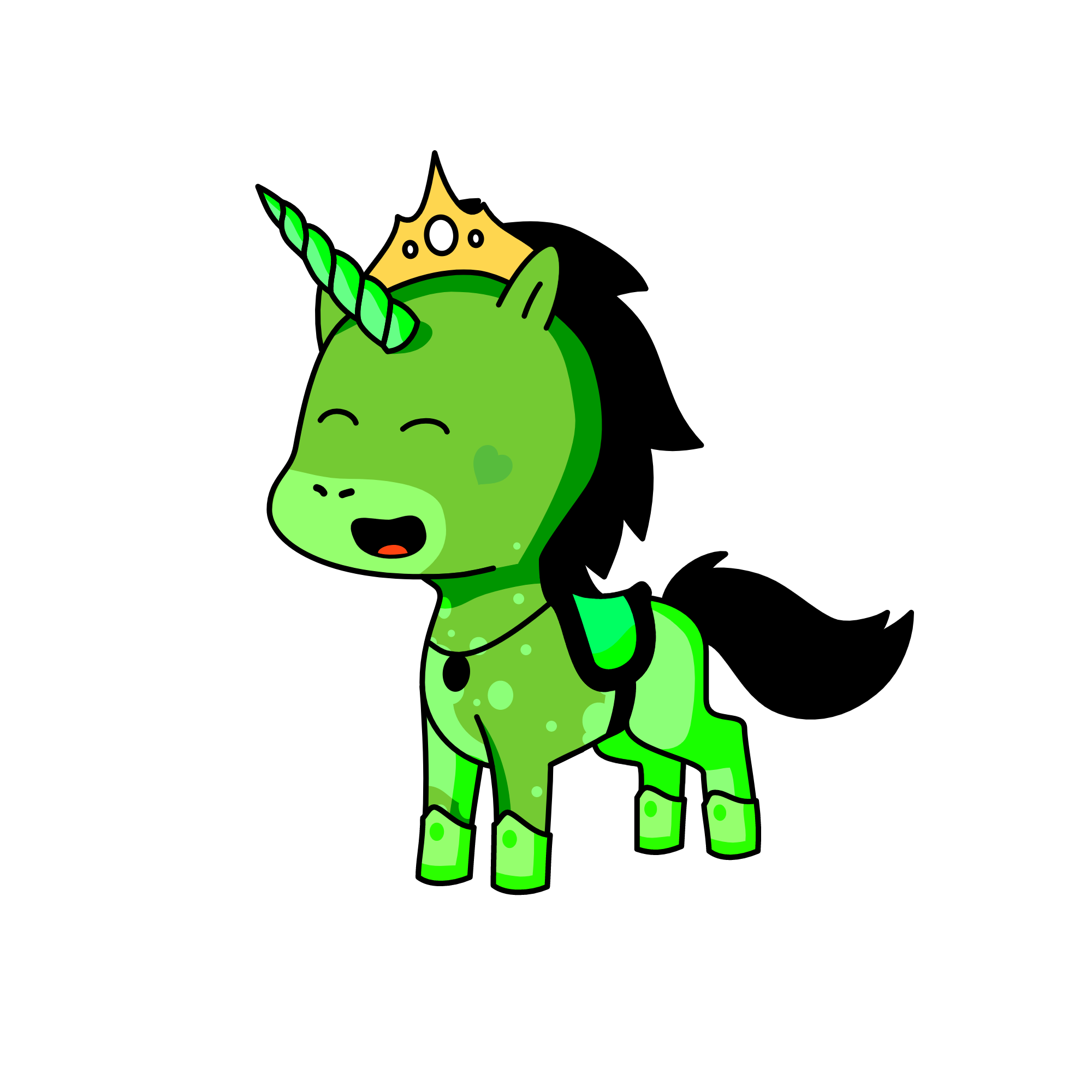 Scarlett, the unicorn