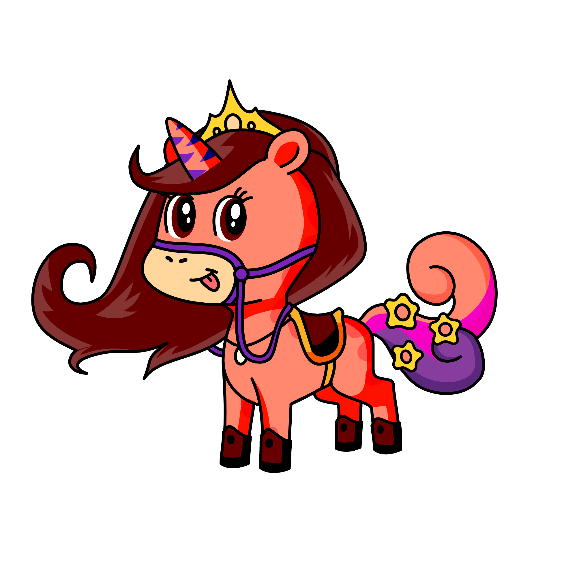 Iris, the unicorn