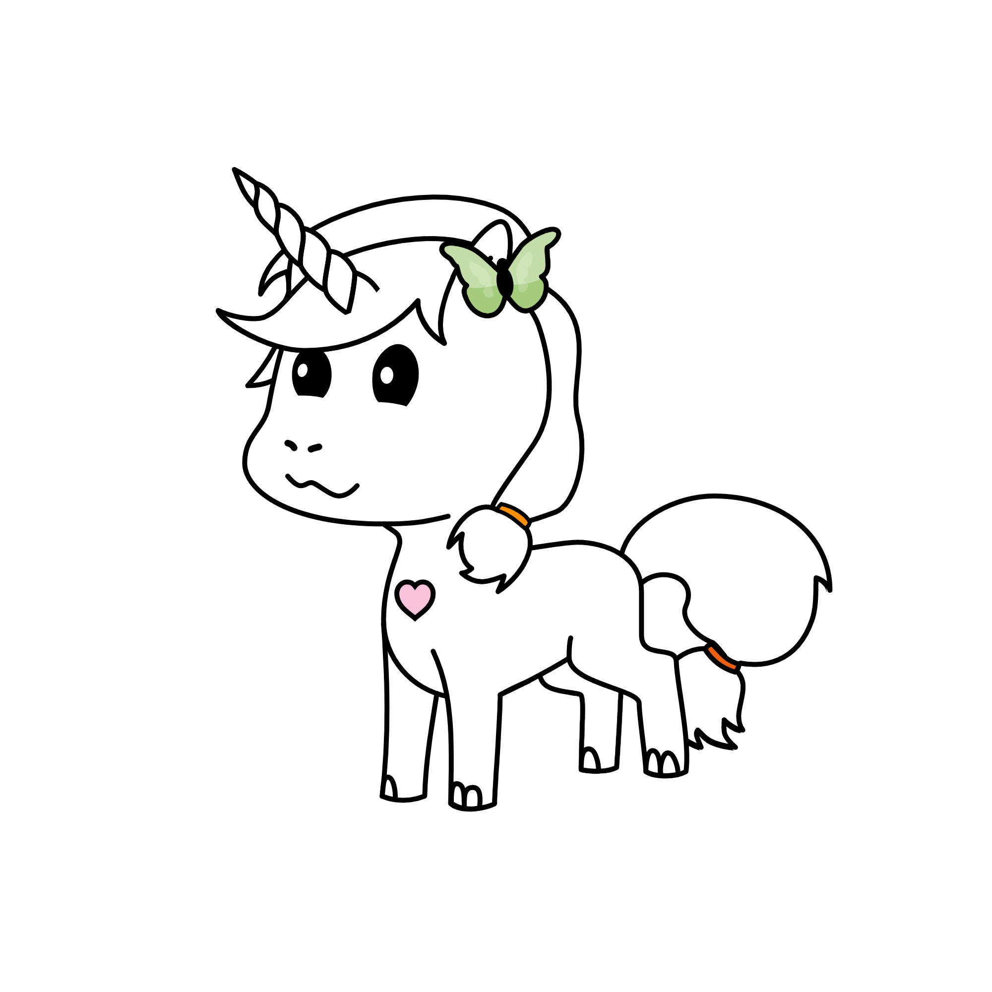 Butterfly, the unicorn