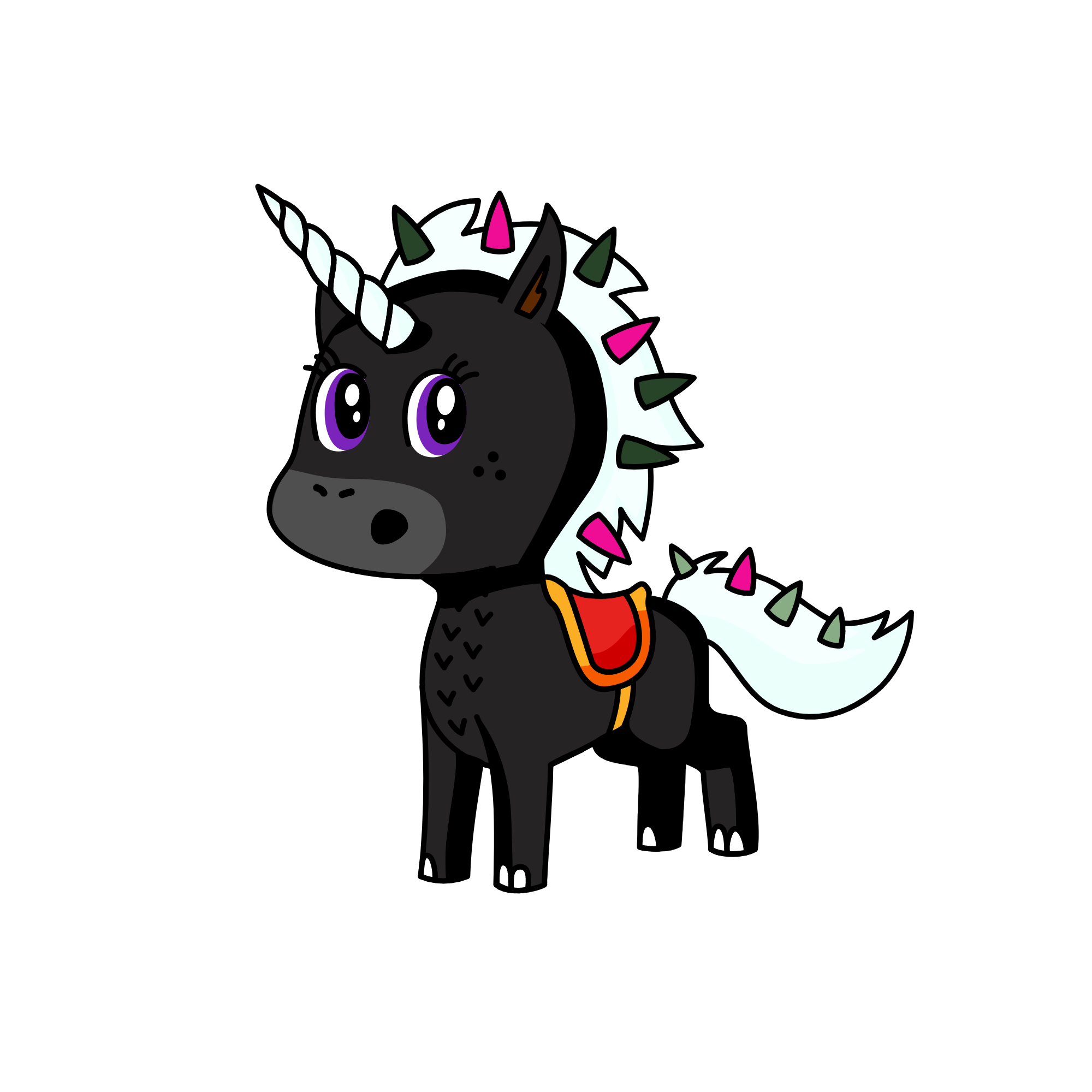 Nighty, the unicorn