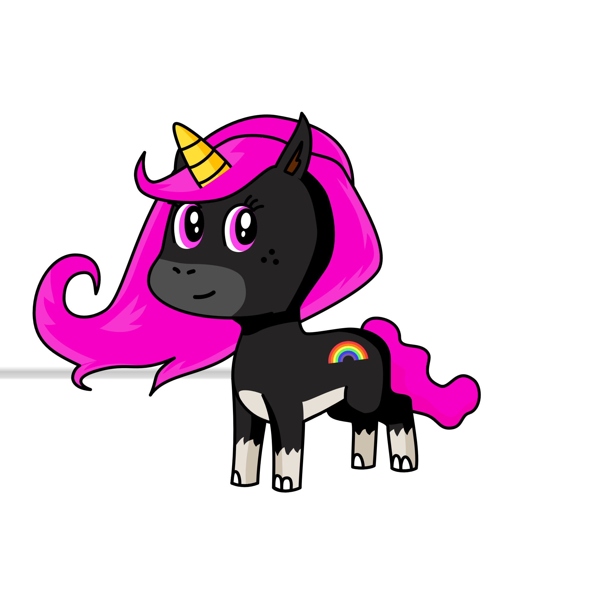 Jackie, the unicorn