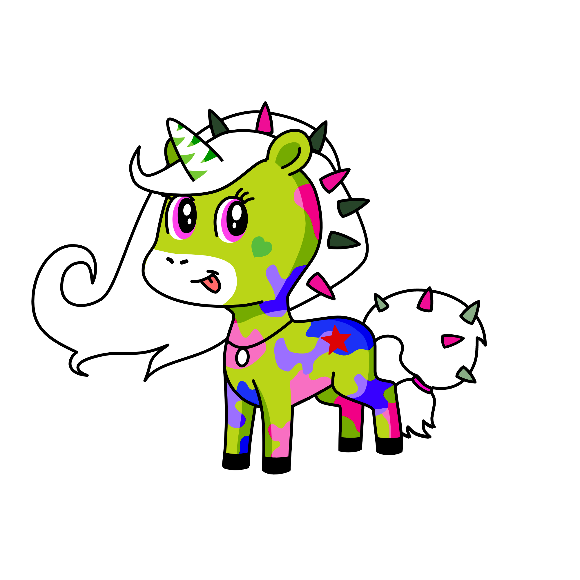 lacy, the unicorn