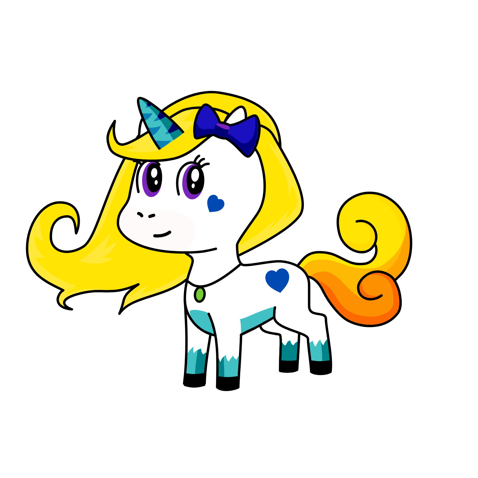 Kitty, the unicorn
