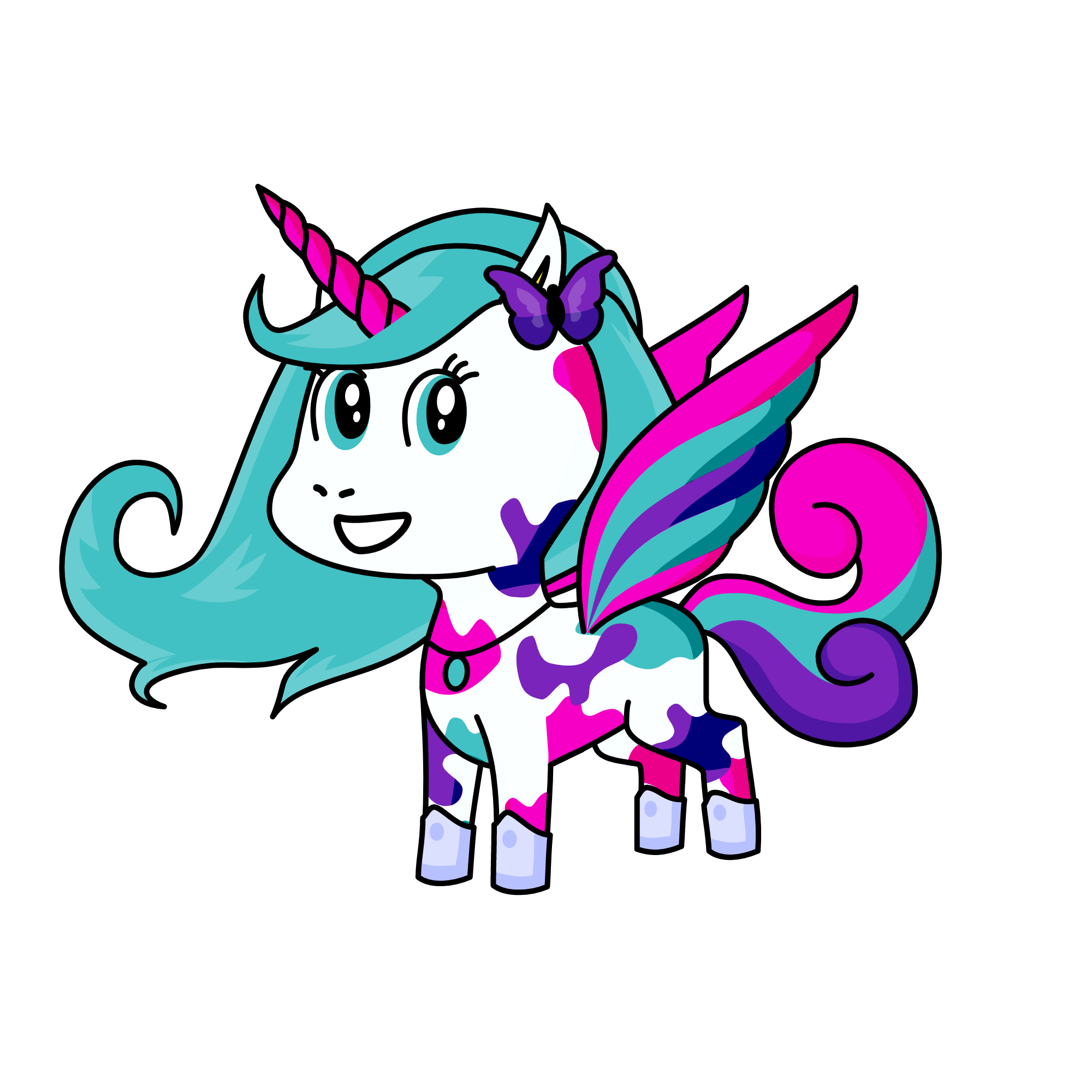 Dazzler, the unicorn