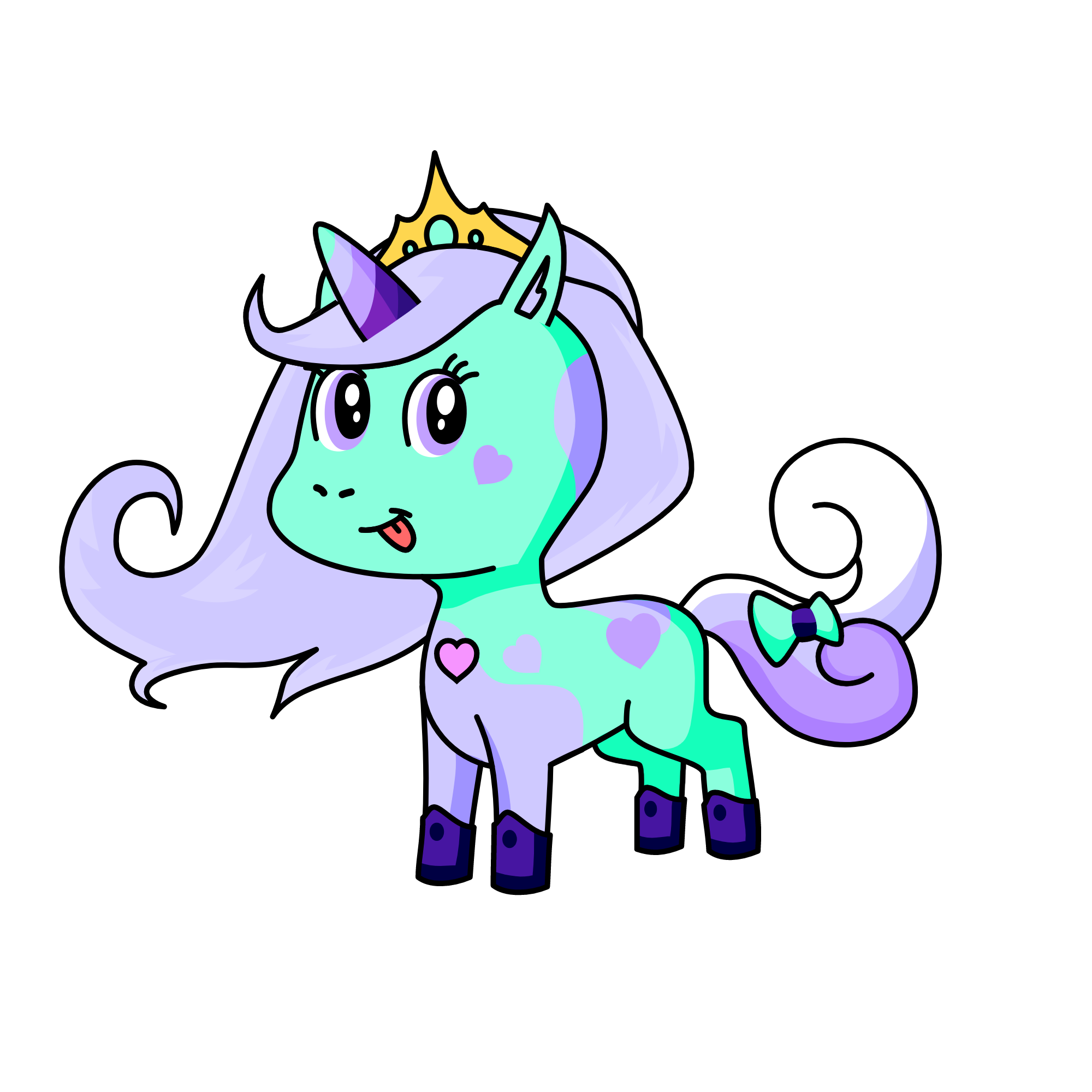 lavendar, the unicorn