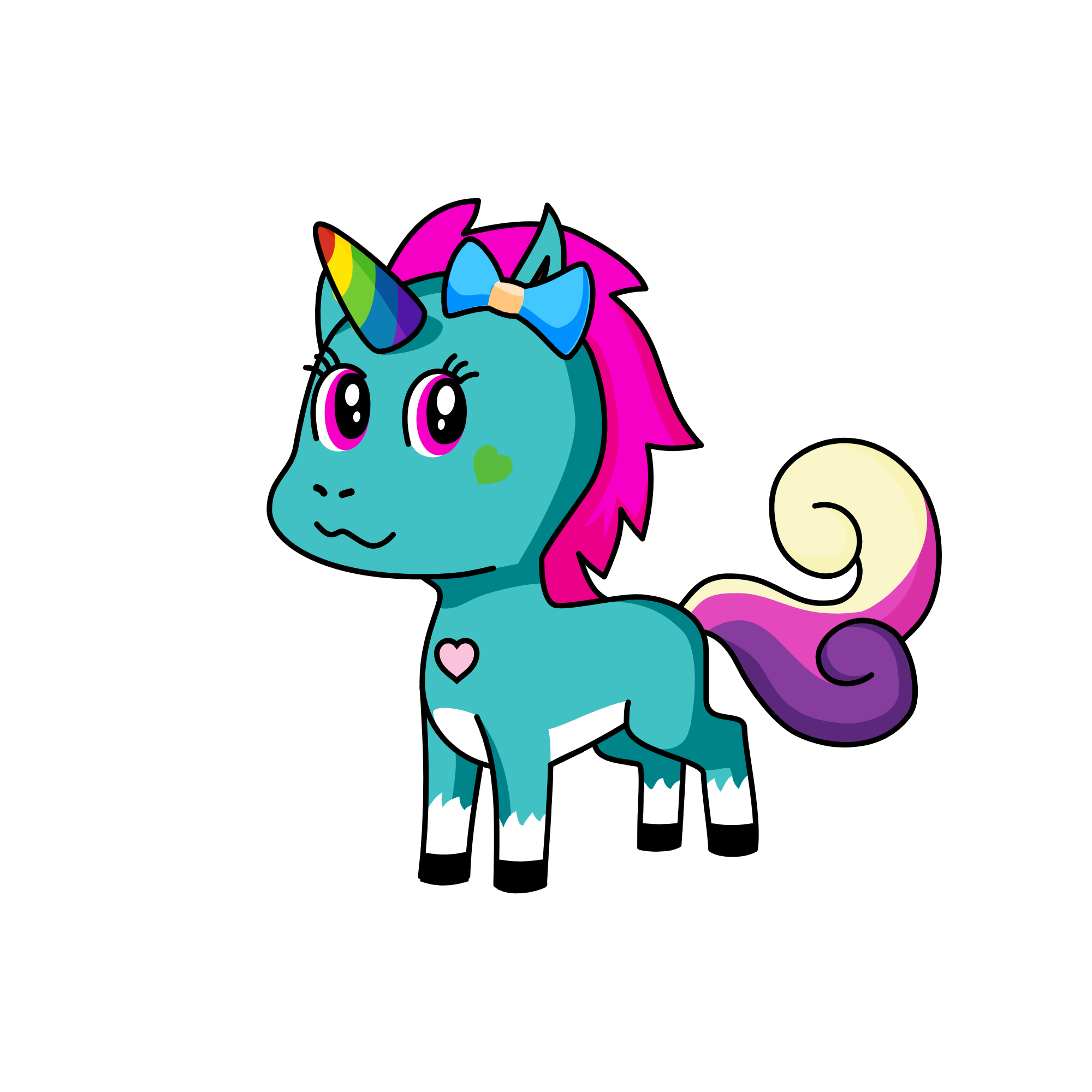 pupa, the unicorn