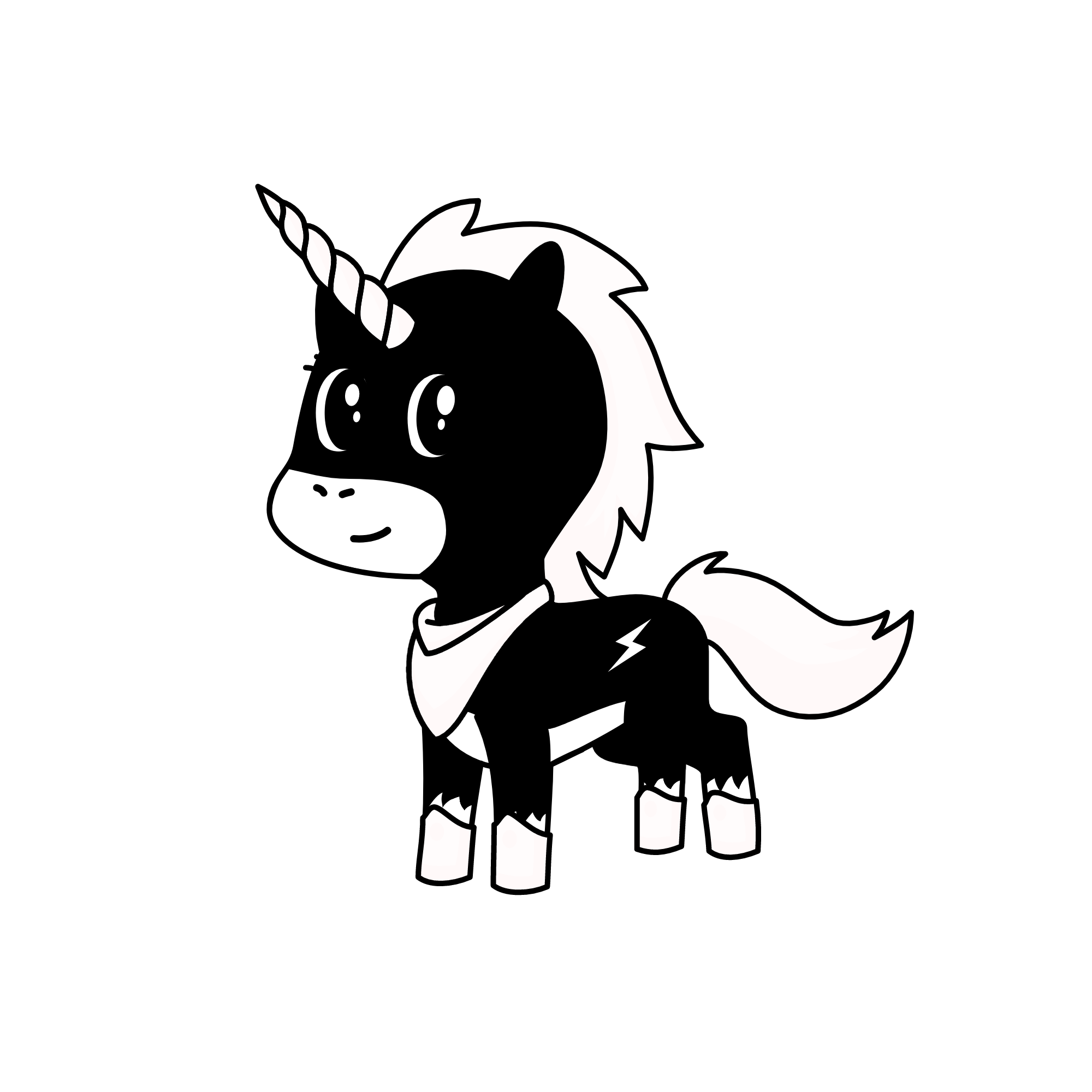 Flash, the unicorn