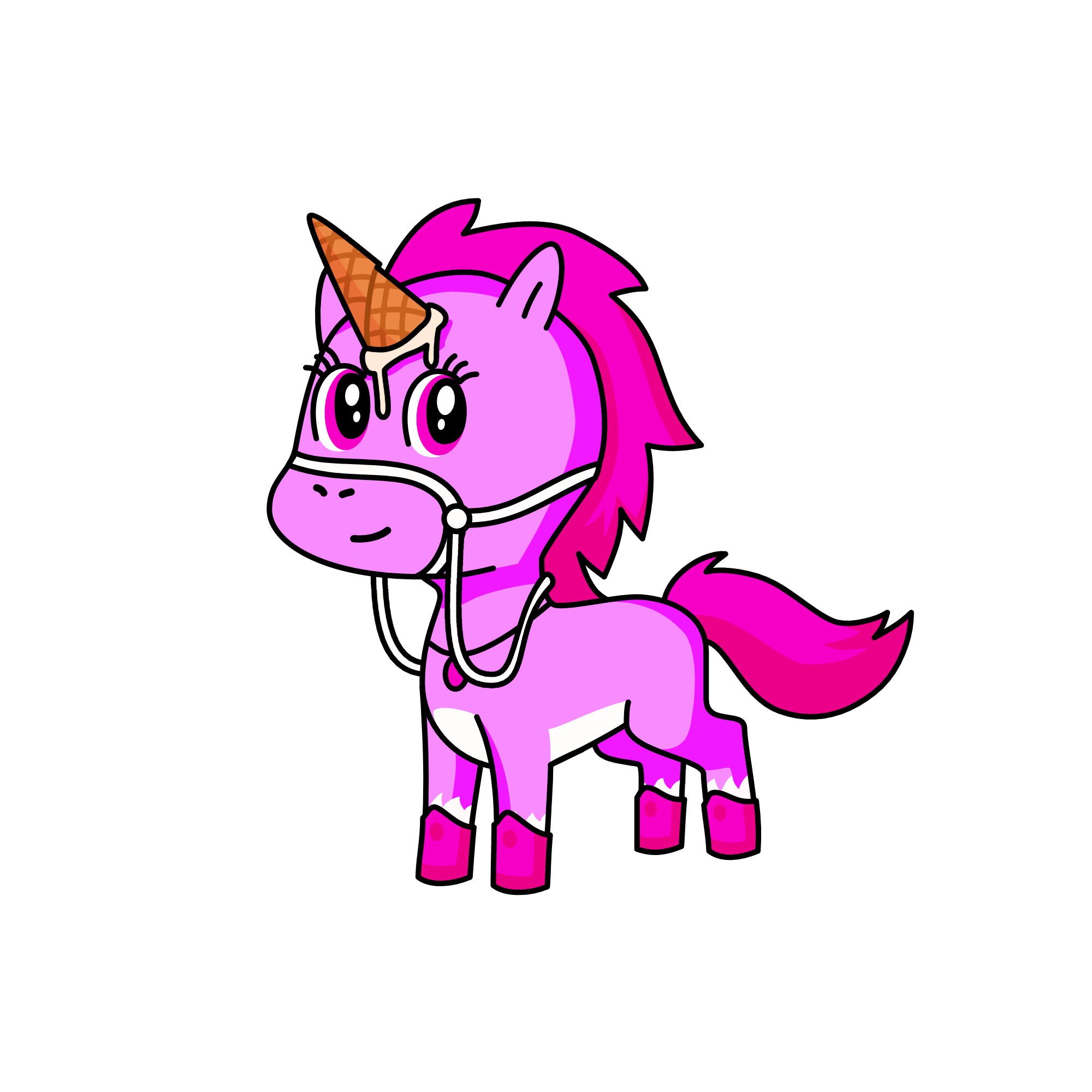 Ice cream, the unicorn