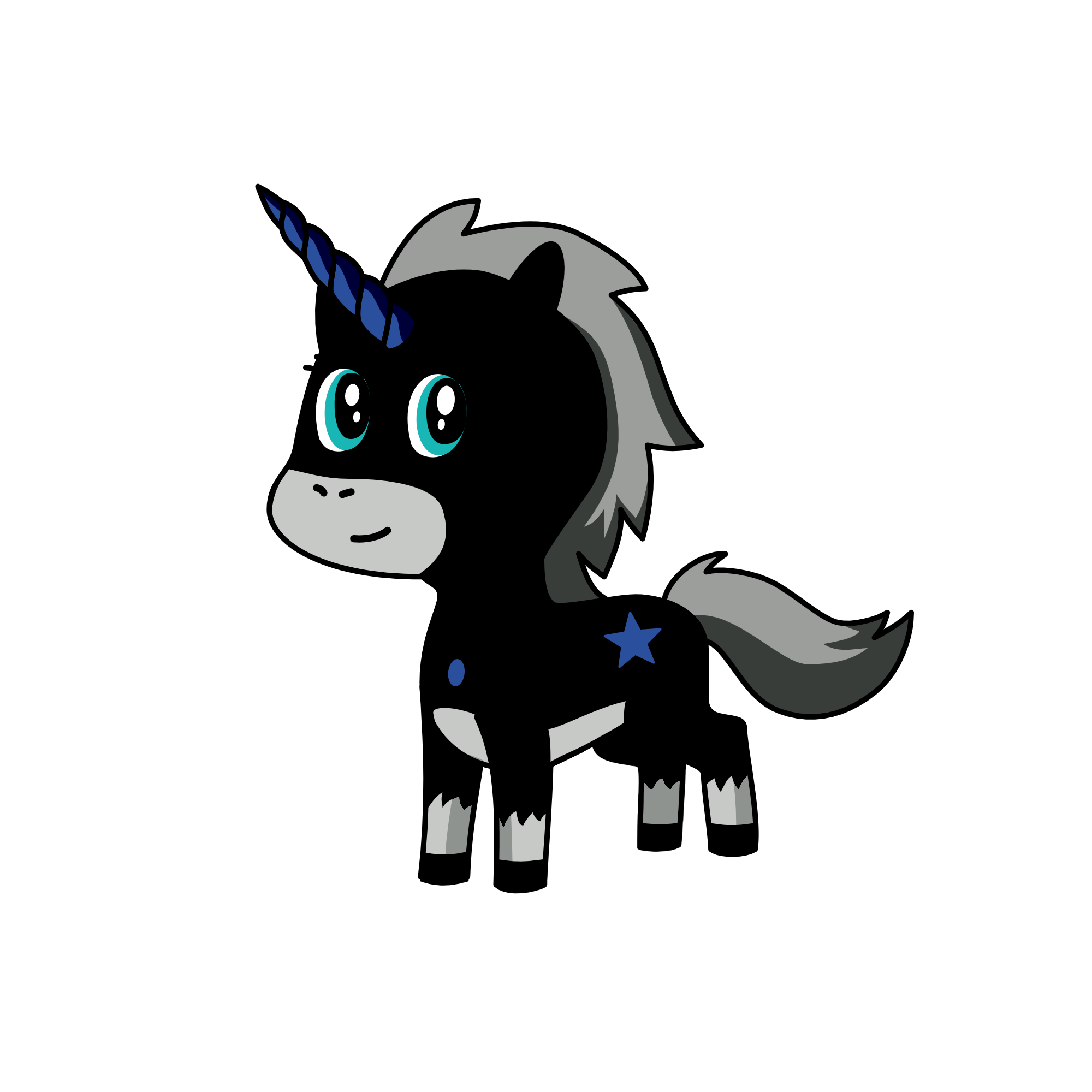 Moon, the unicorn