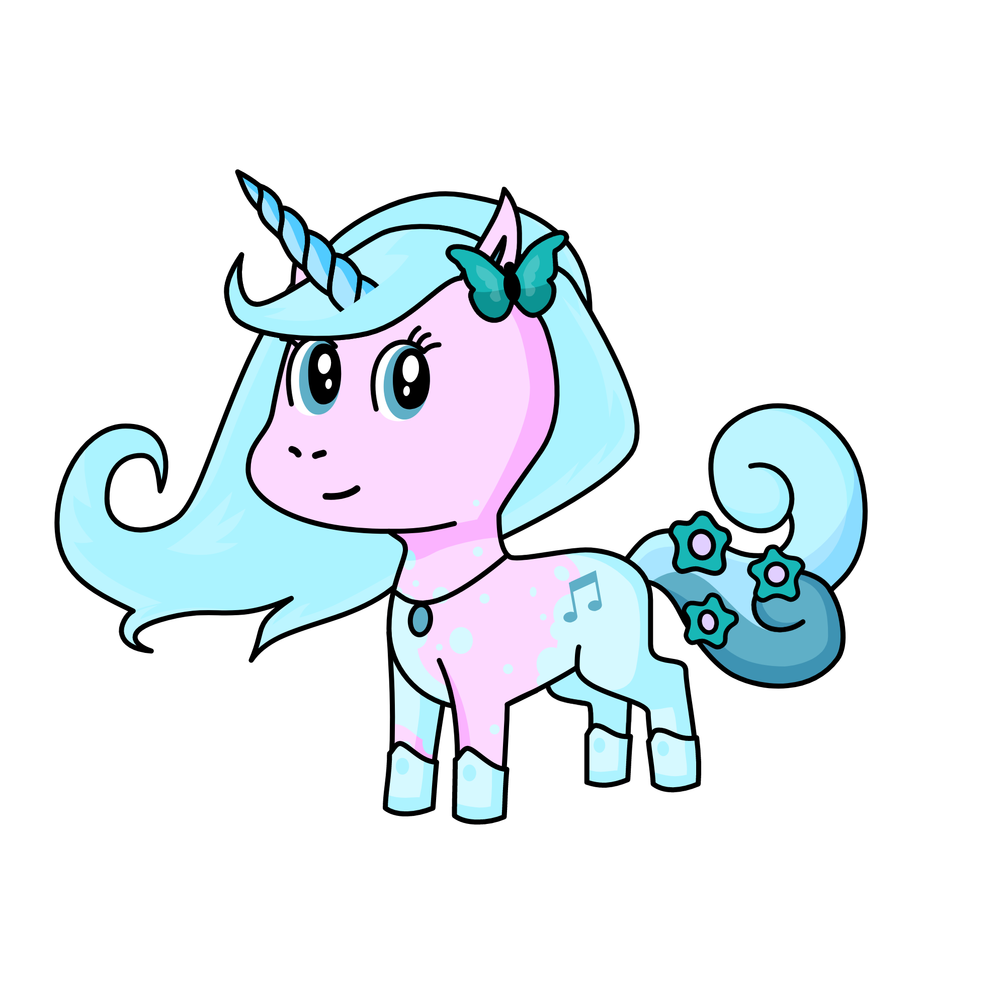 Harmony, the unicorn