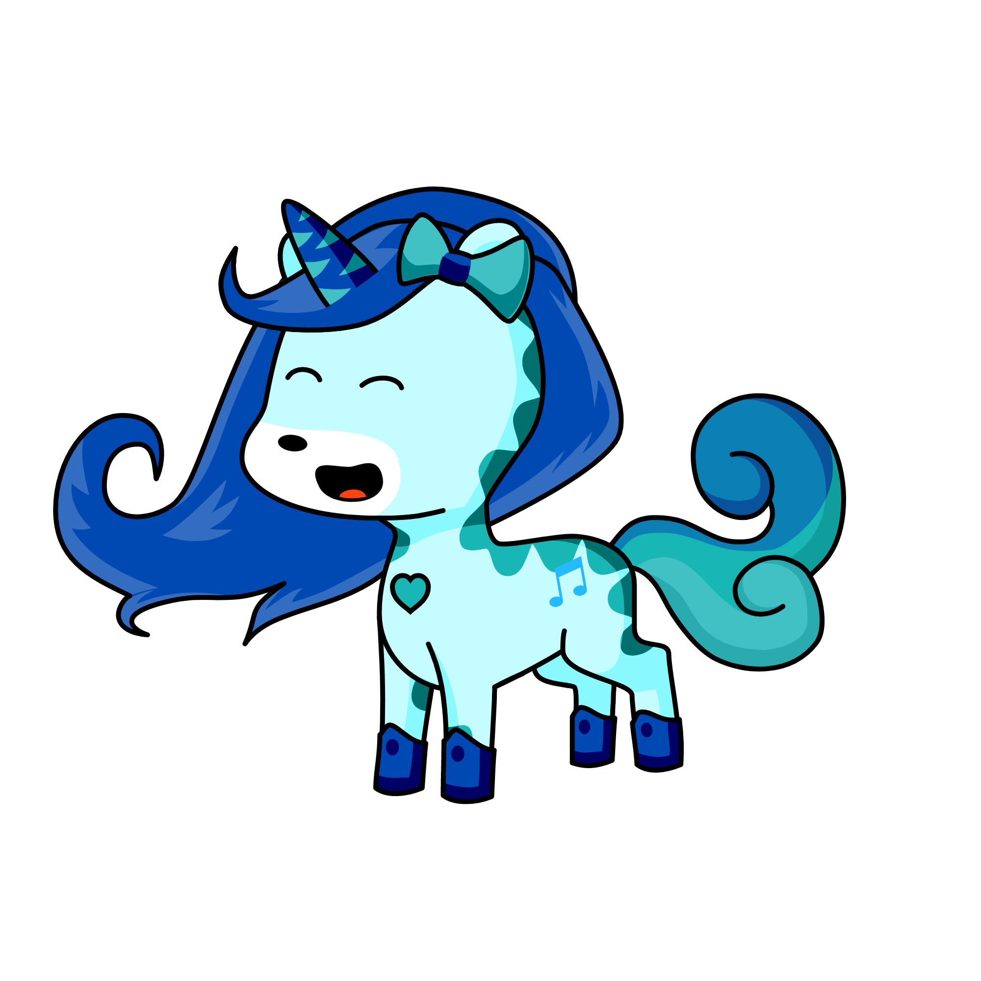 Funneh, the unicorn