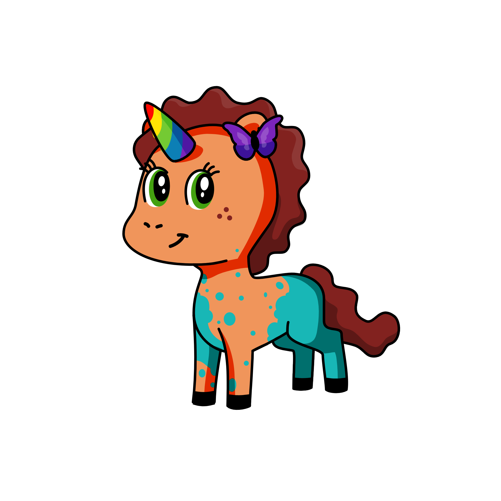 Rebecini, the unicorn