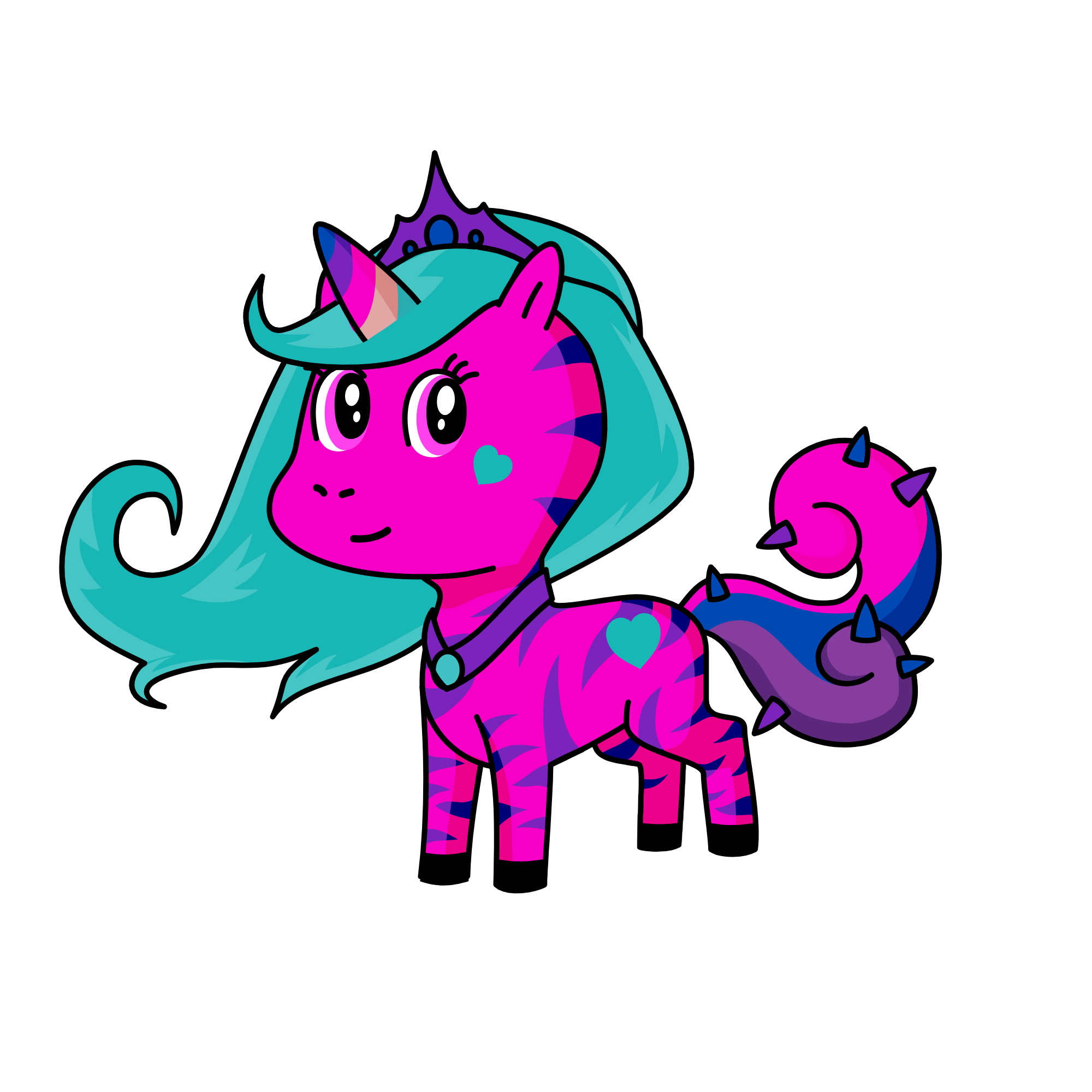 cotten candy, the unicorn