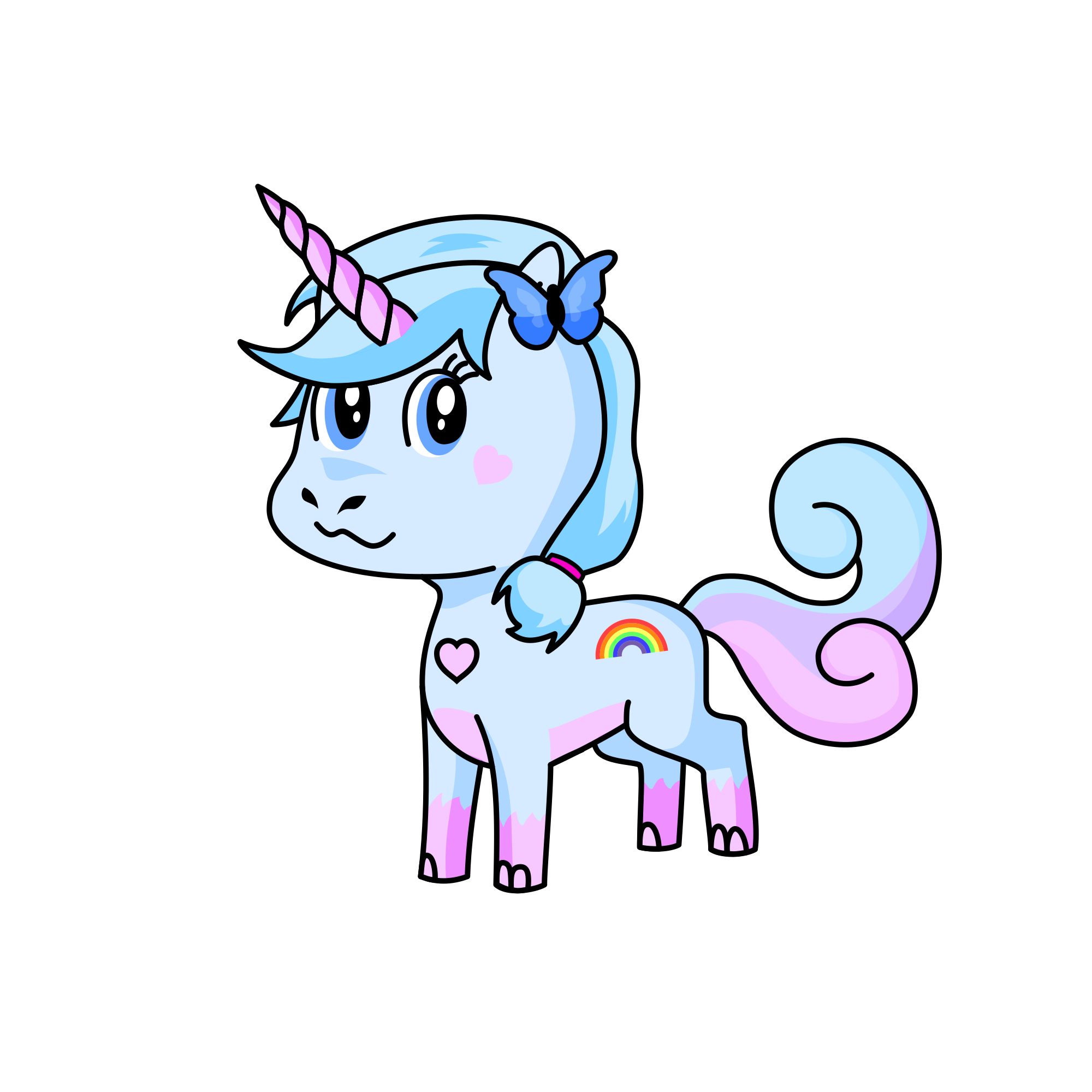 Tesi, the unicorn