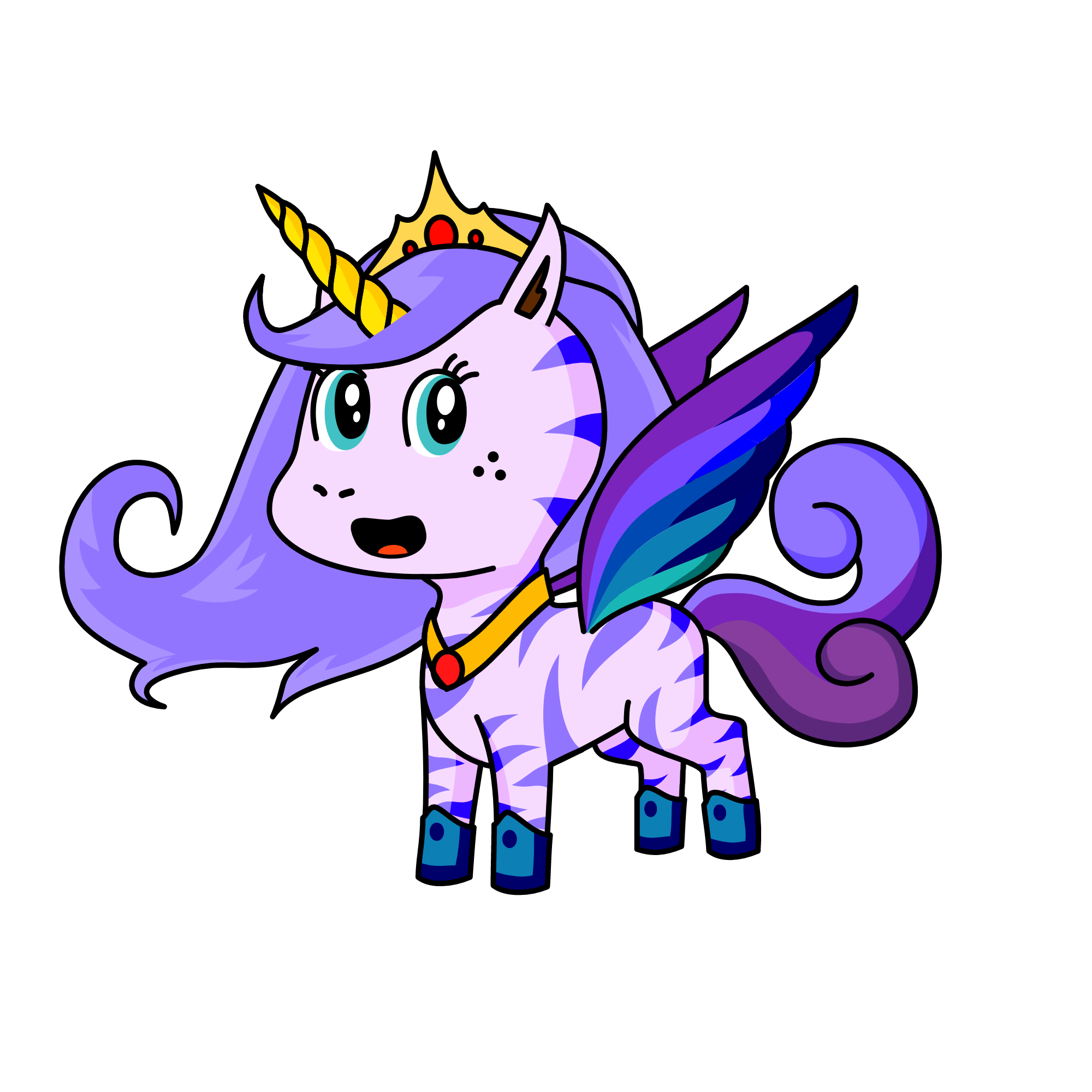 diamond, the unicorn