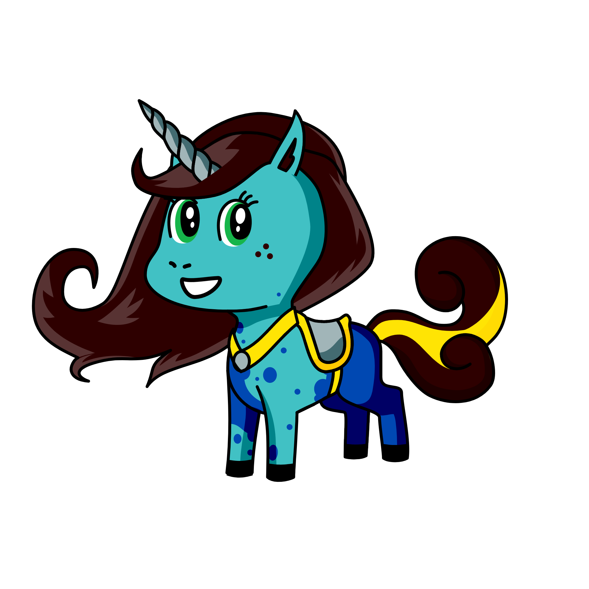 Purty Unicorn, the unicorn
