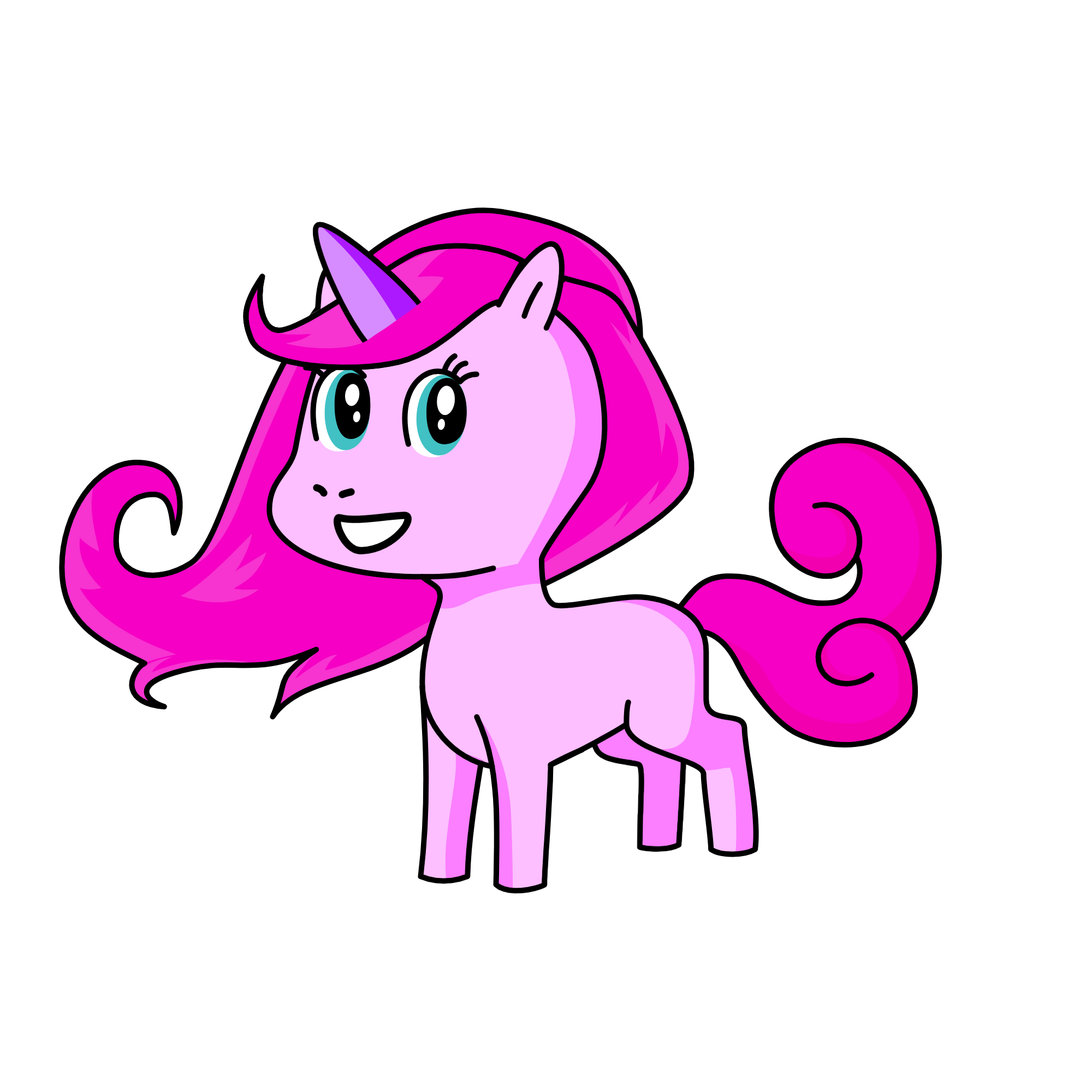 Pinky pie , the unicorn