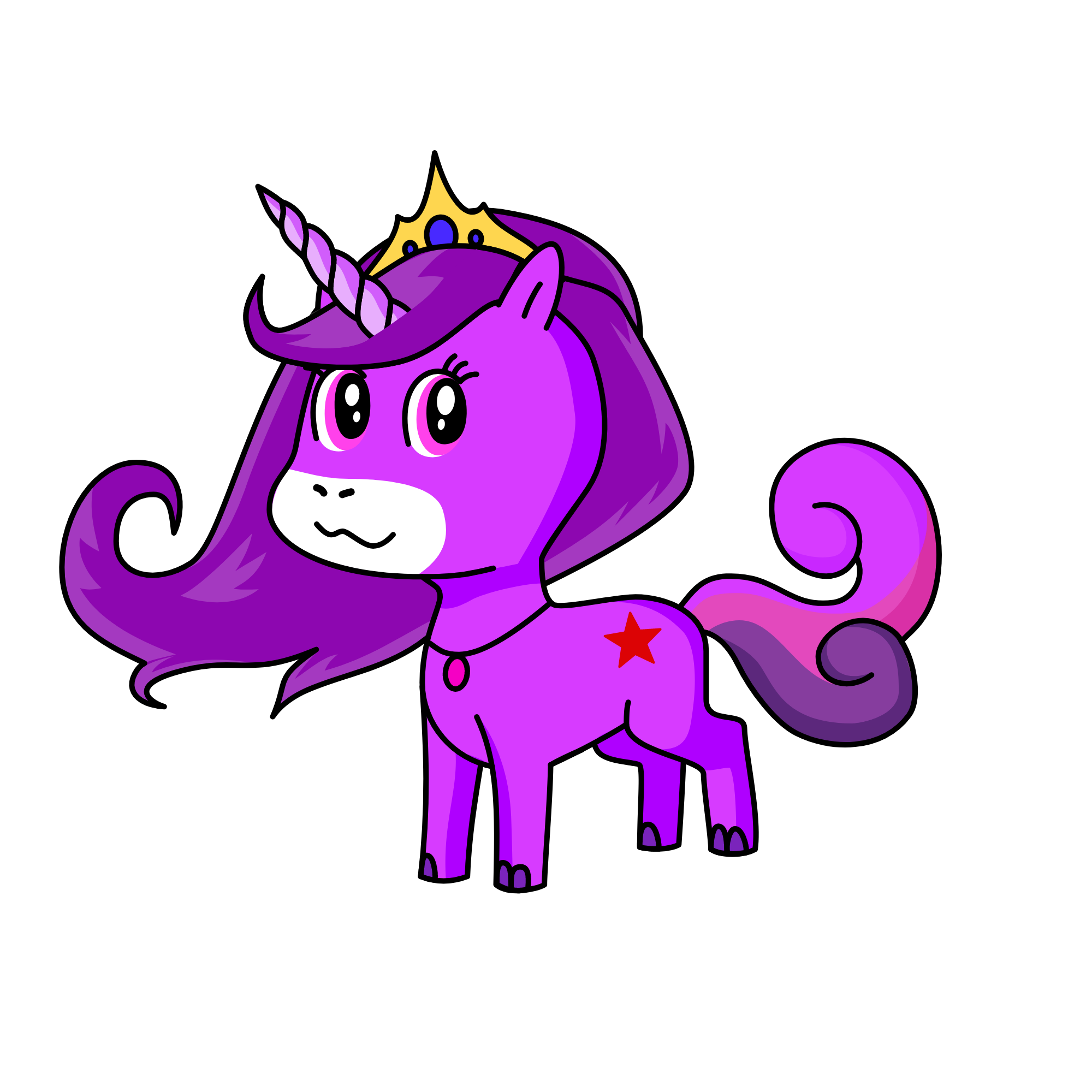 lấp lánh, the unicorn
