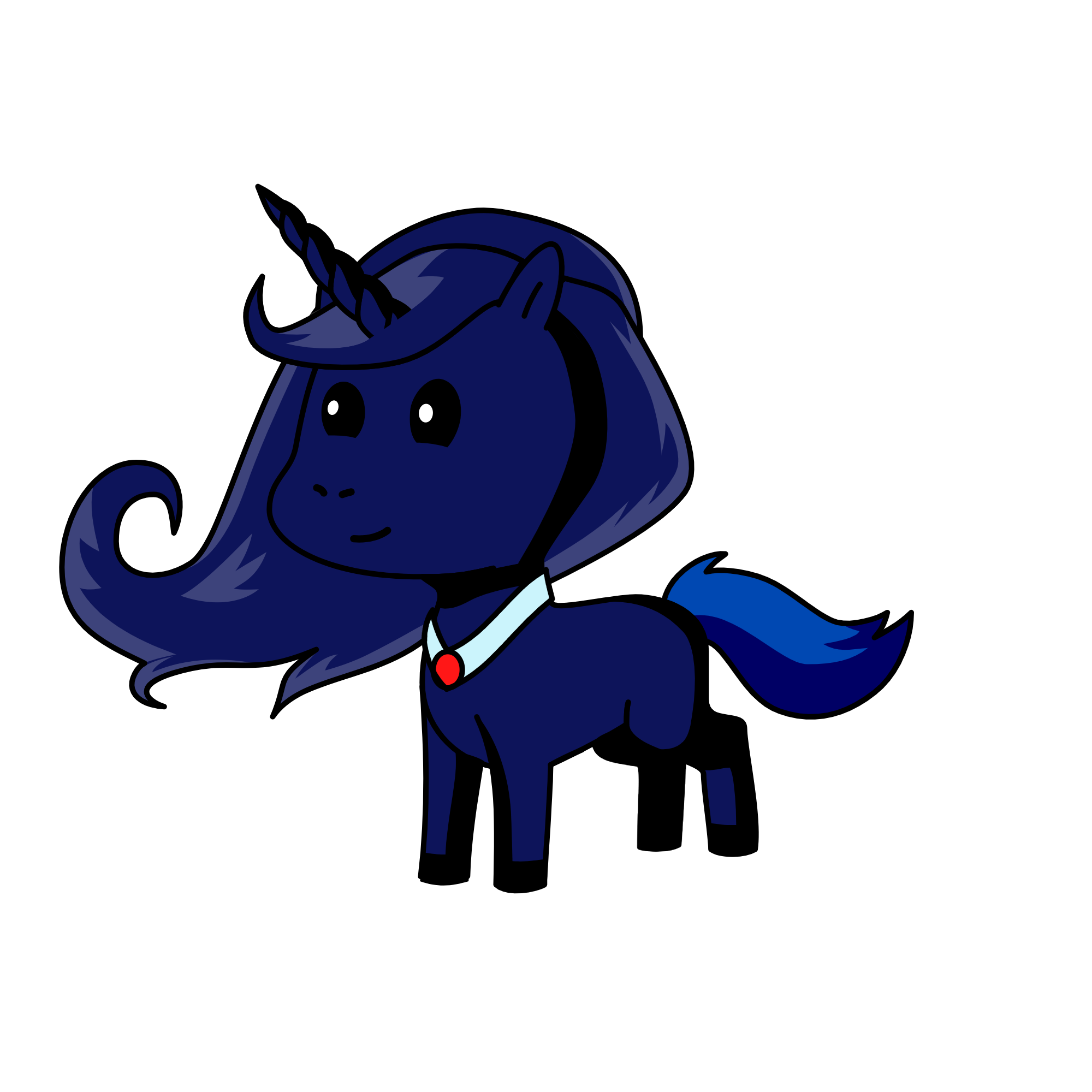 puni, the unicorn