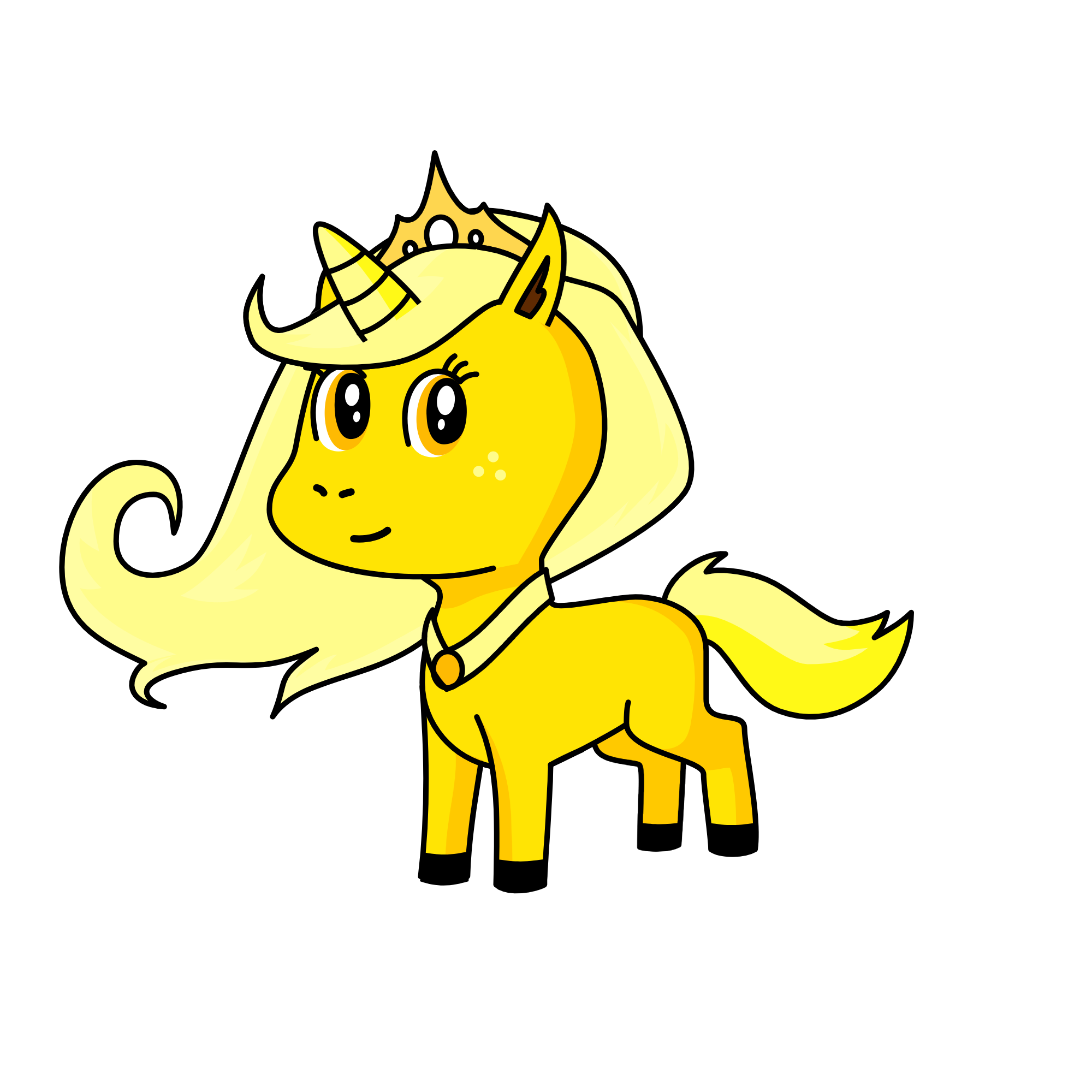 Sunny, the unicorn