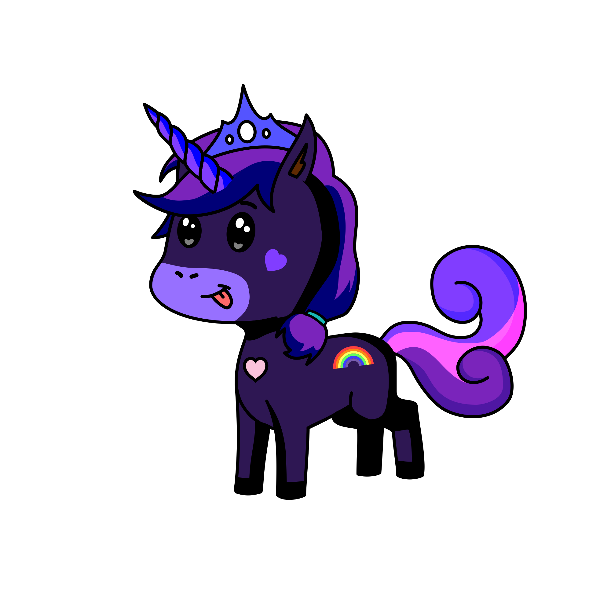Anuca, the unicorn