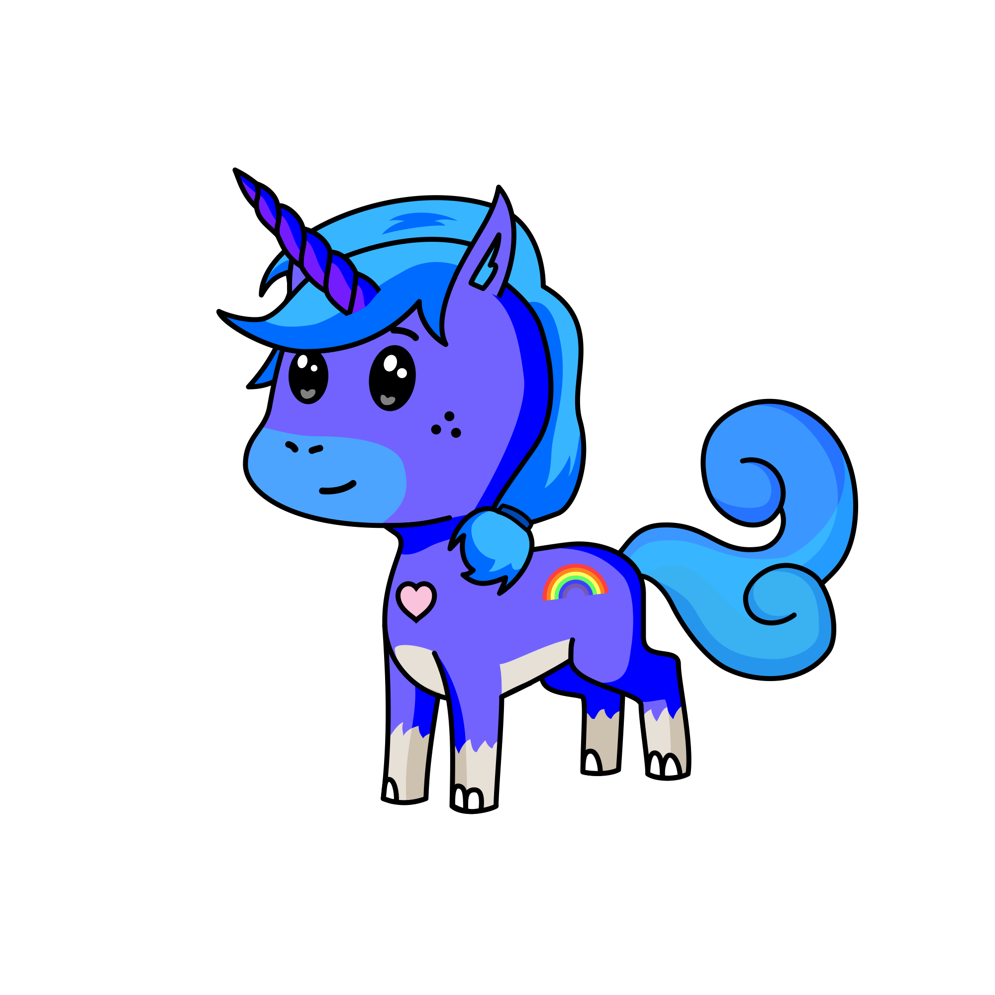 Anuca, the unicorn