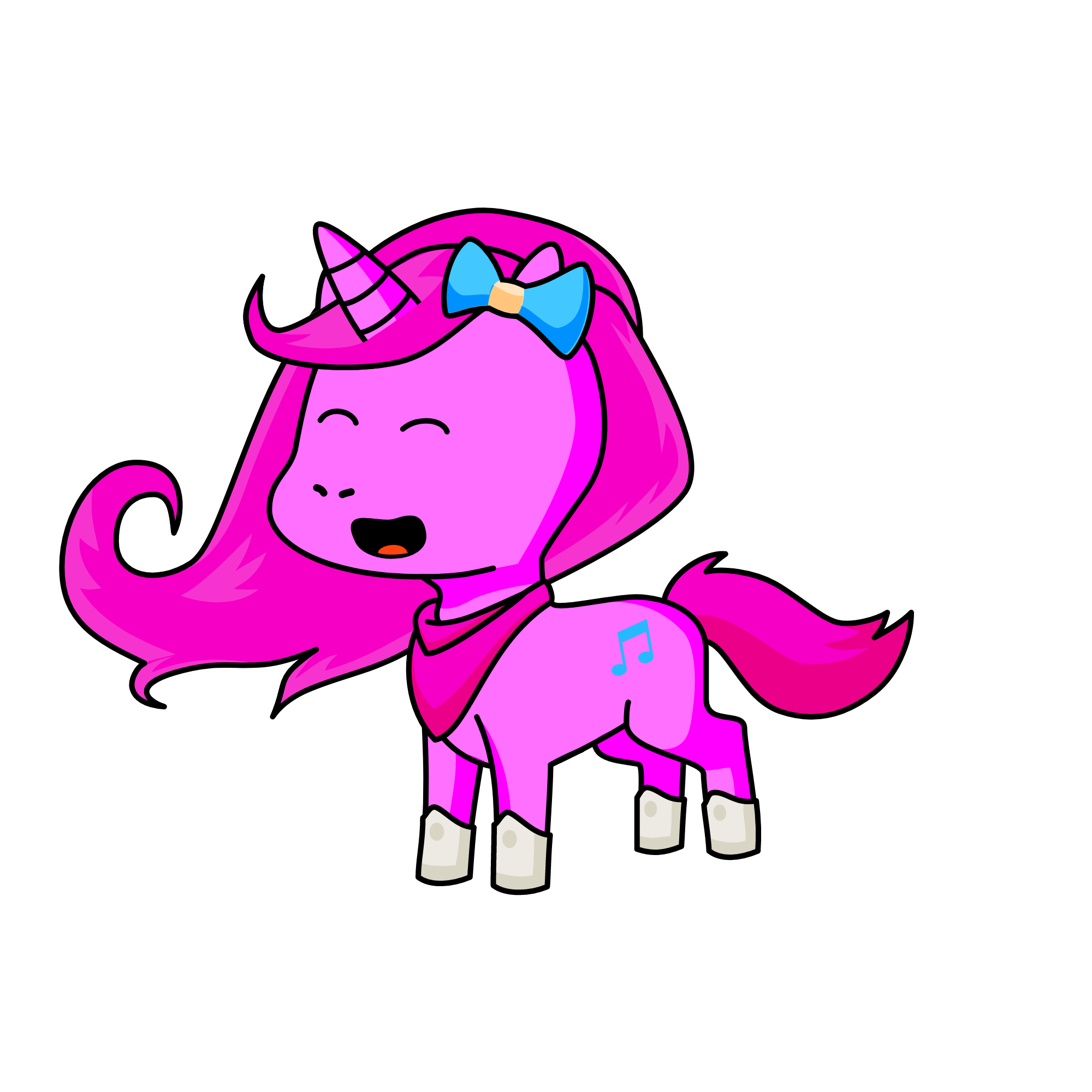 vui vẻ, the unicorn