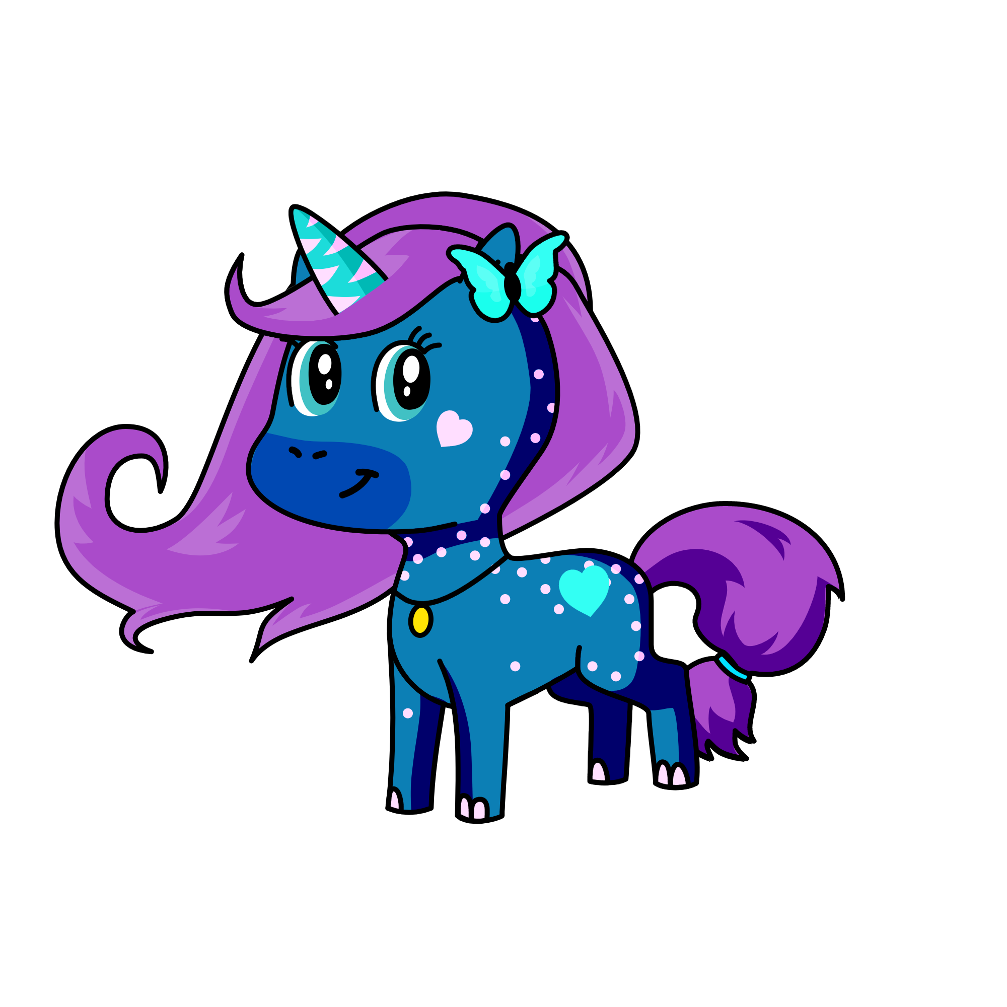 Bloom, the unicorn