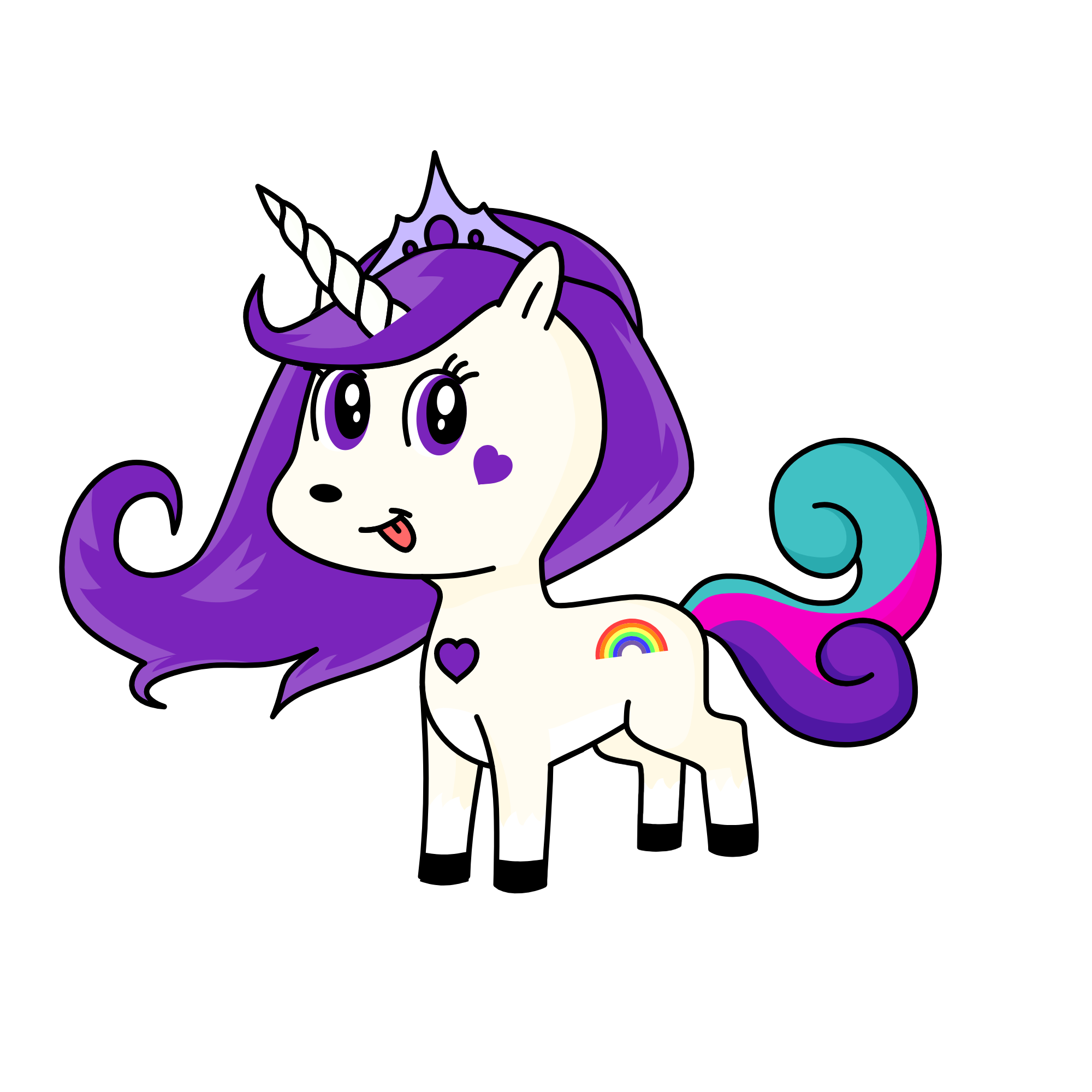 sparky daydreamer, the unicorn