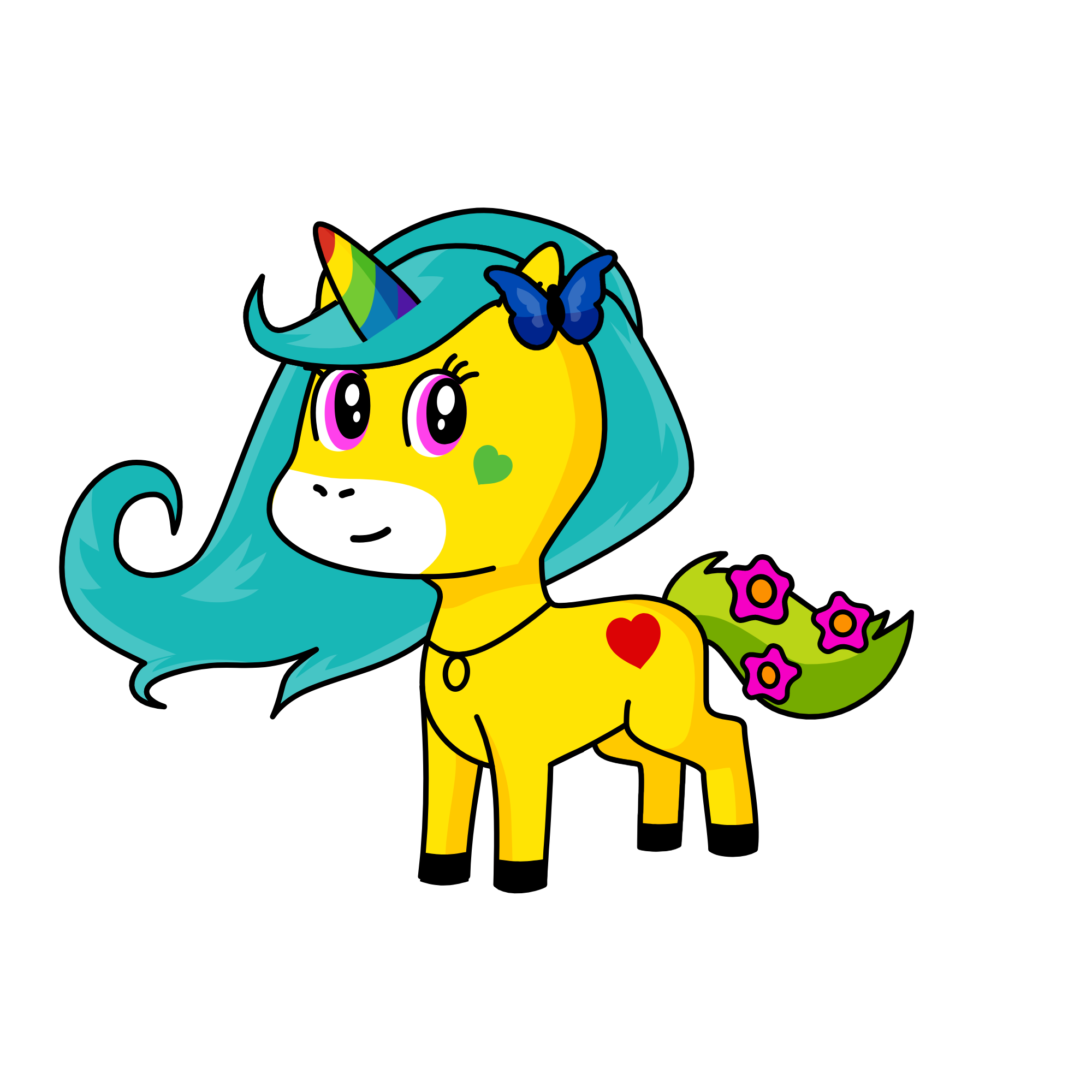 amy , the unicorn
