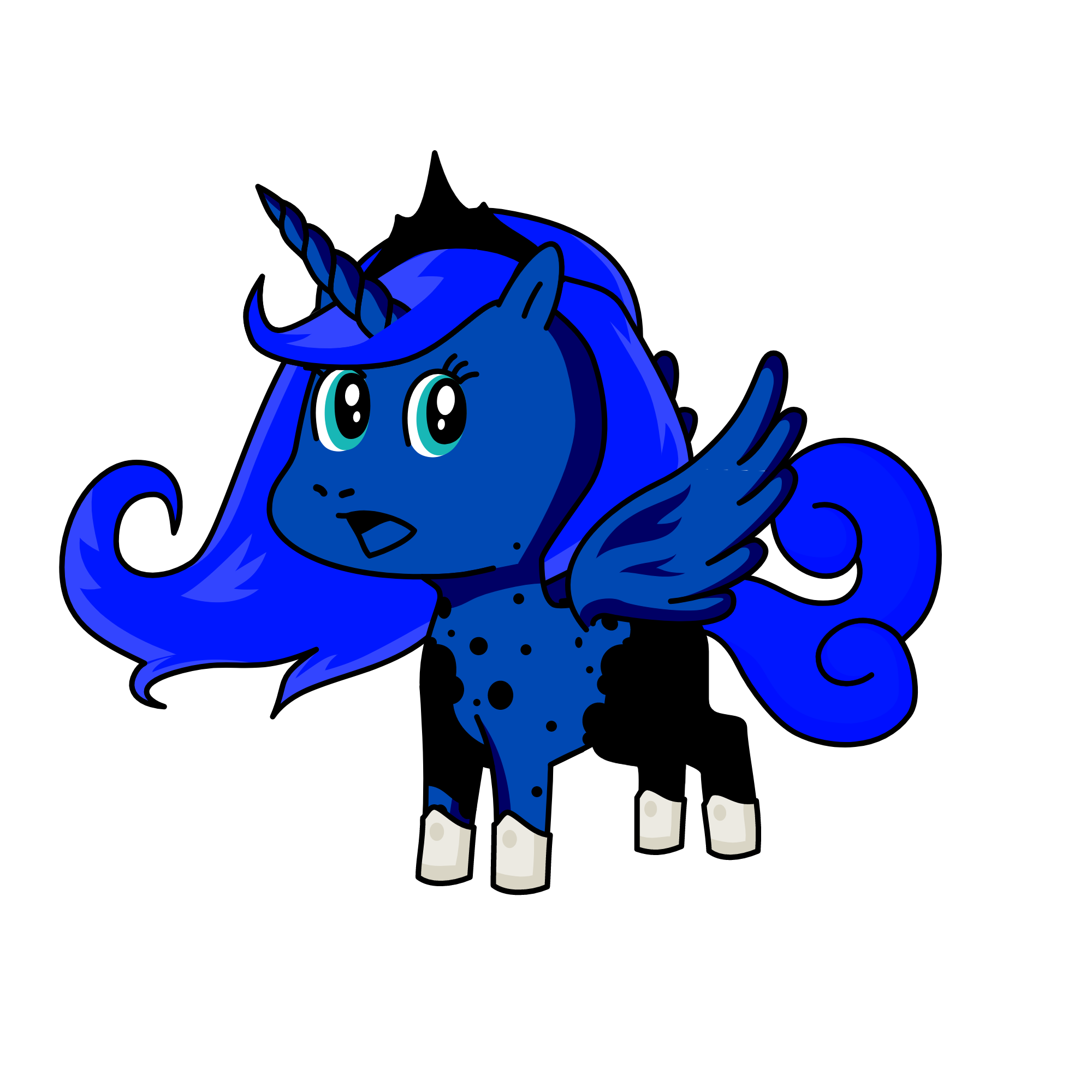 princess luna (yay), the unicorn