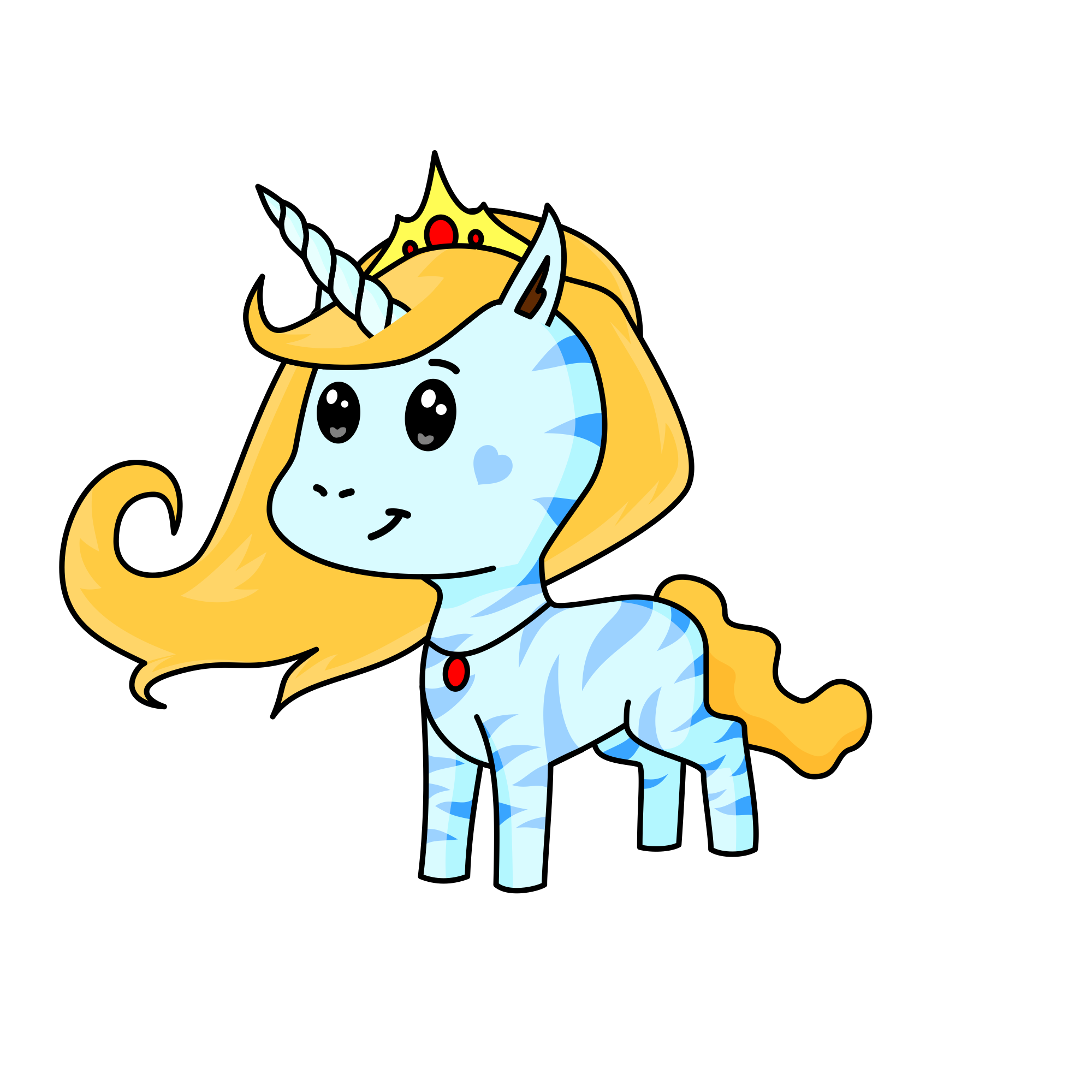 Diana, the unicorn