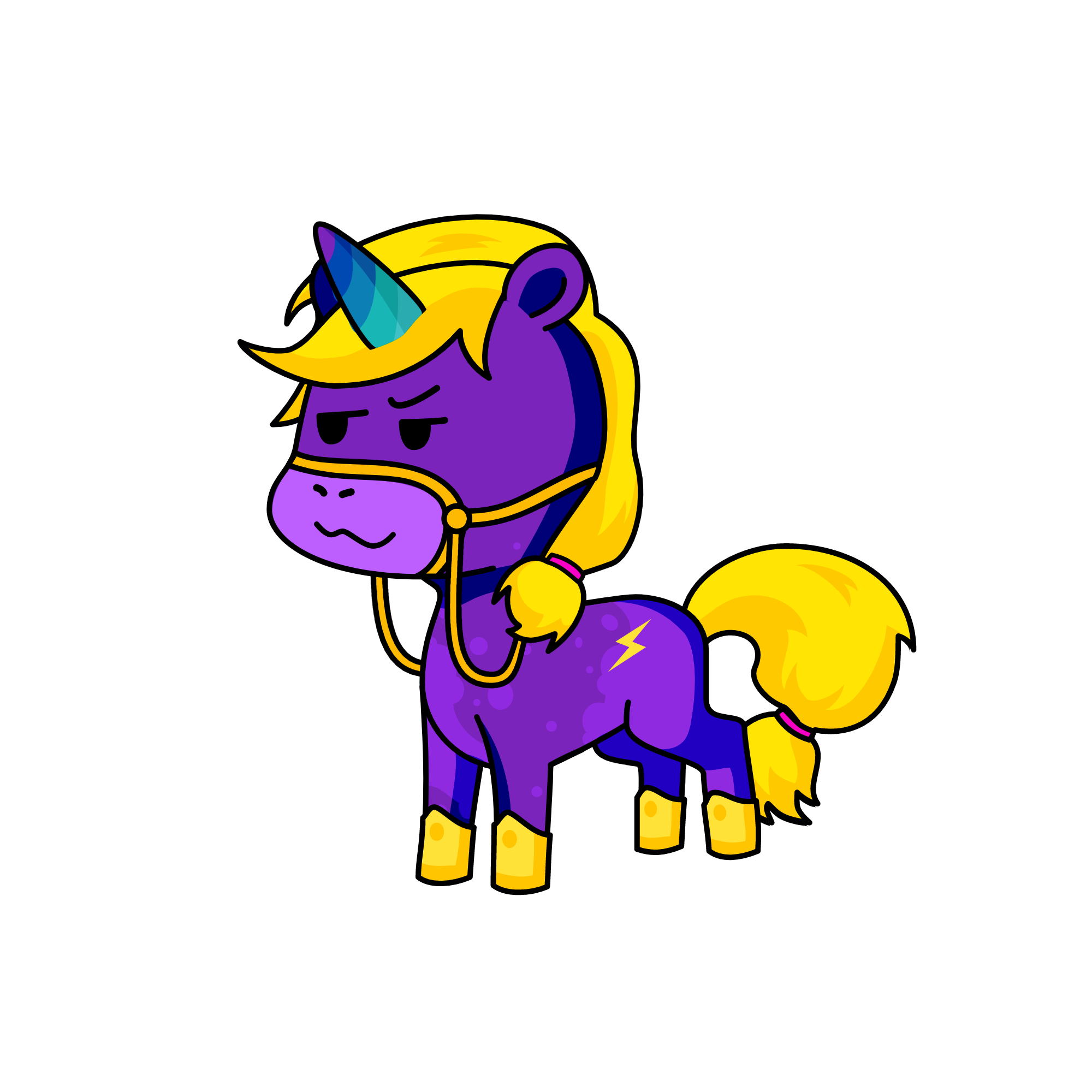 Barney Boo, the unicorn