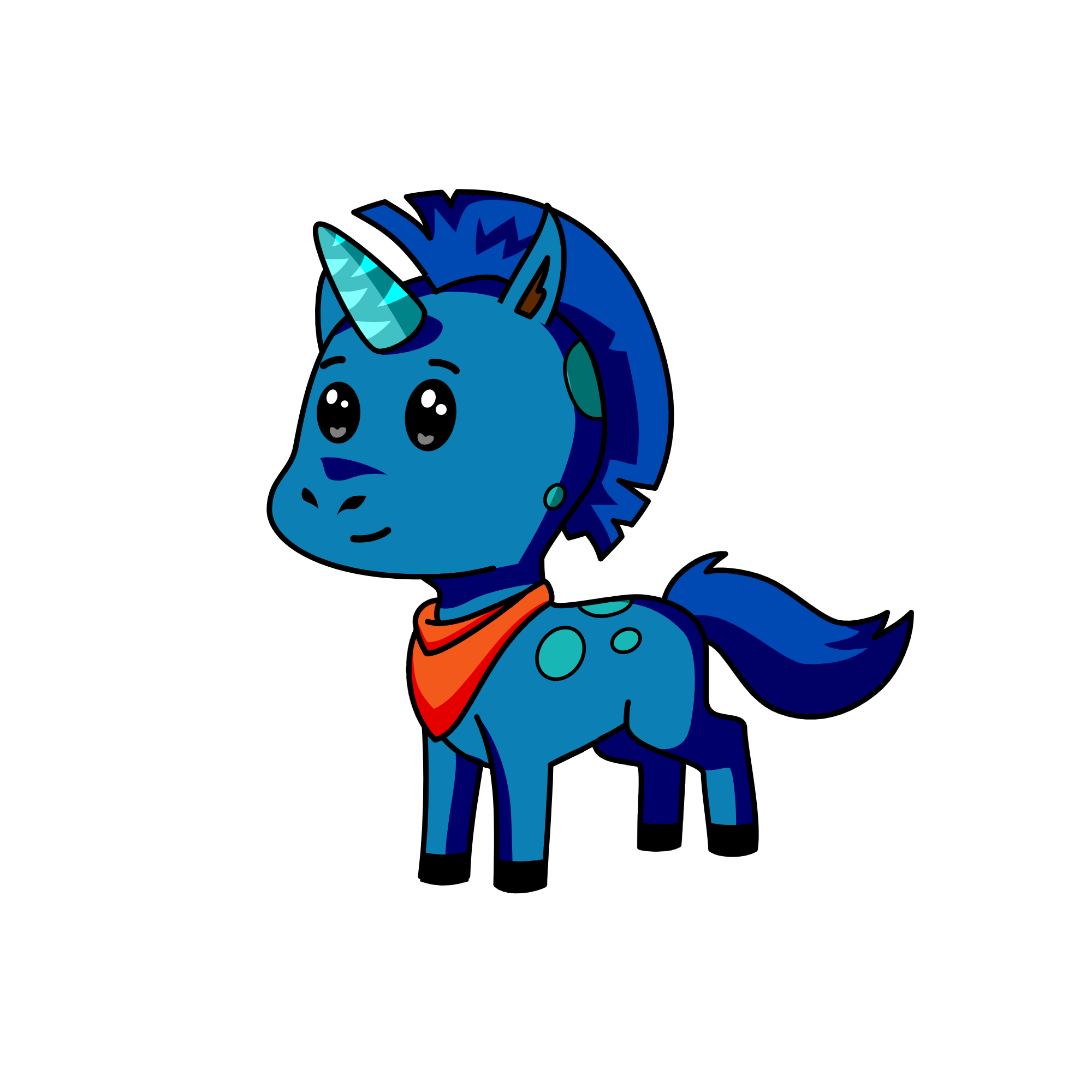 midnight sparkle, the unicorn