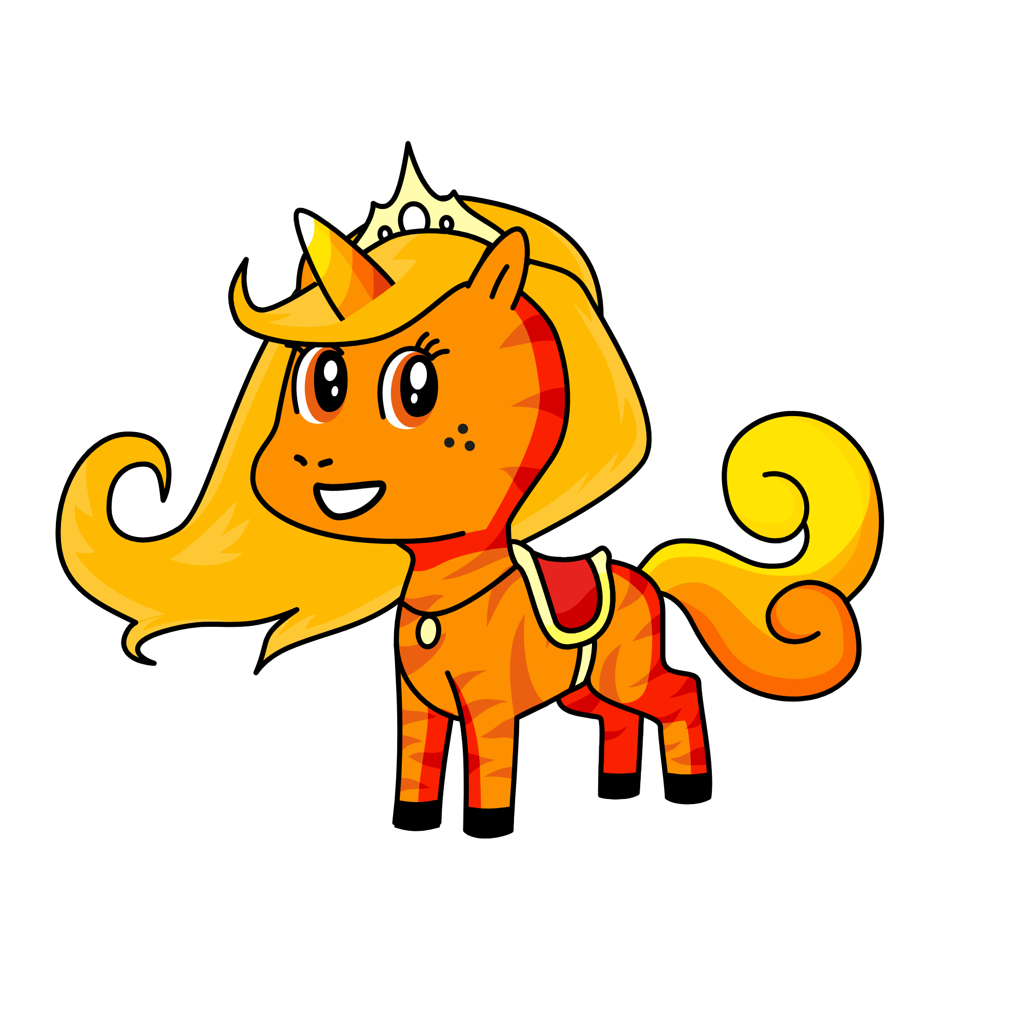 Fire Feonix, the unicorn