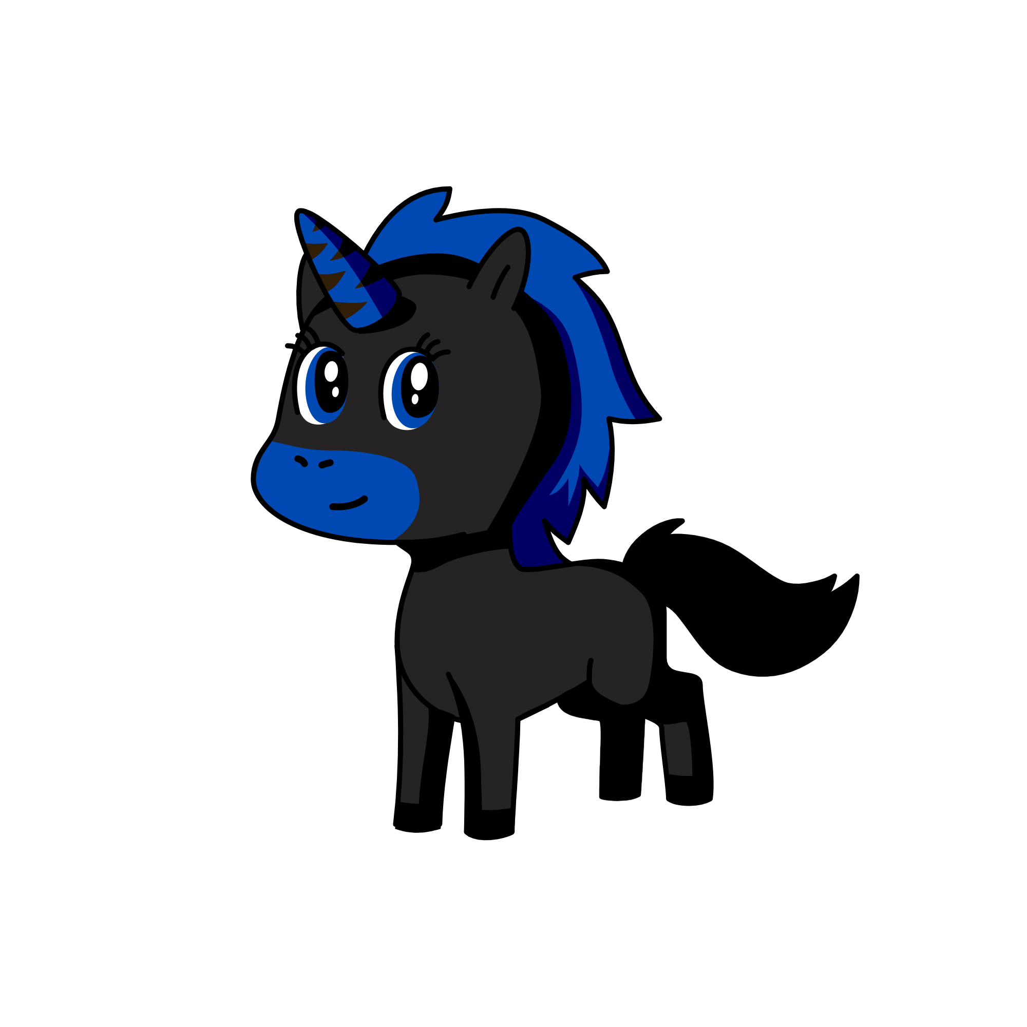 no one, the unicorn