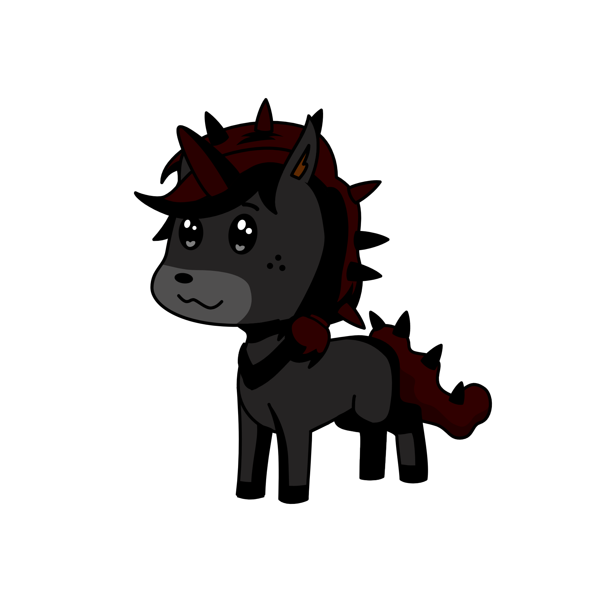 emo, the unicorn