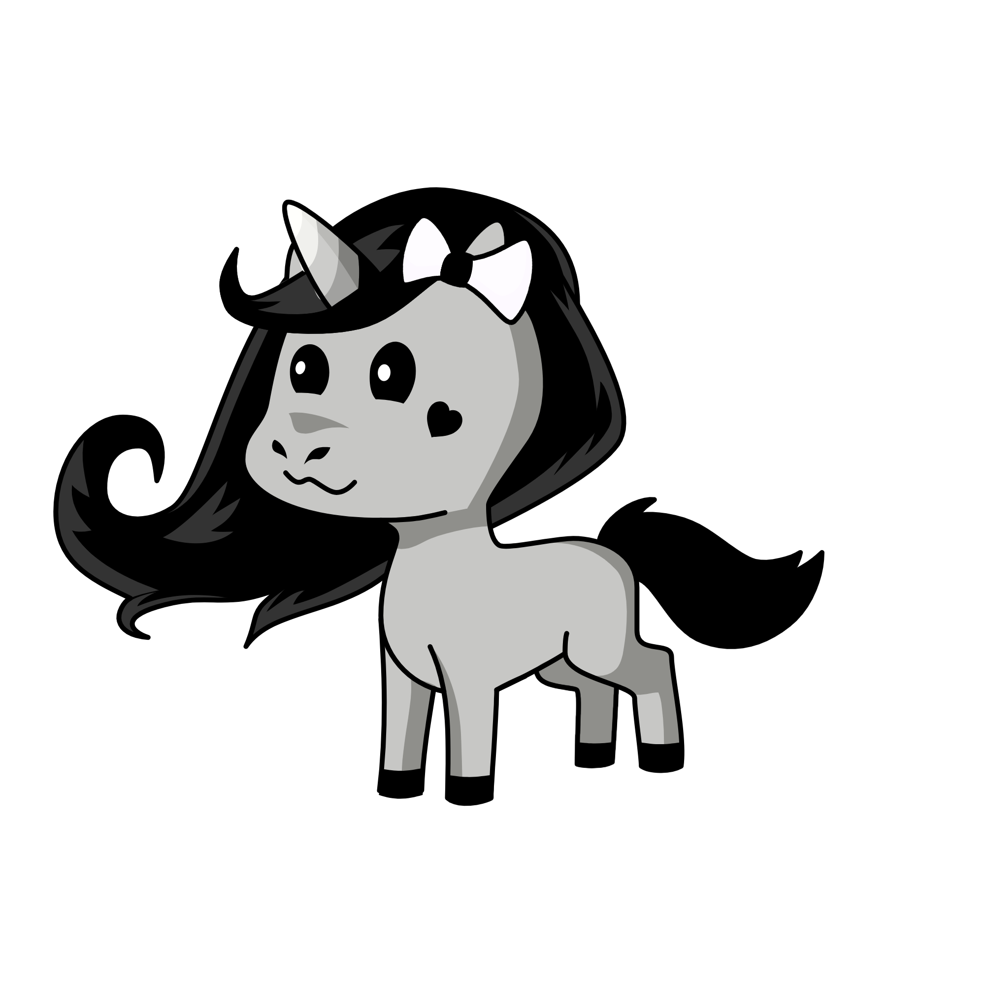 EMO, the unicorn