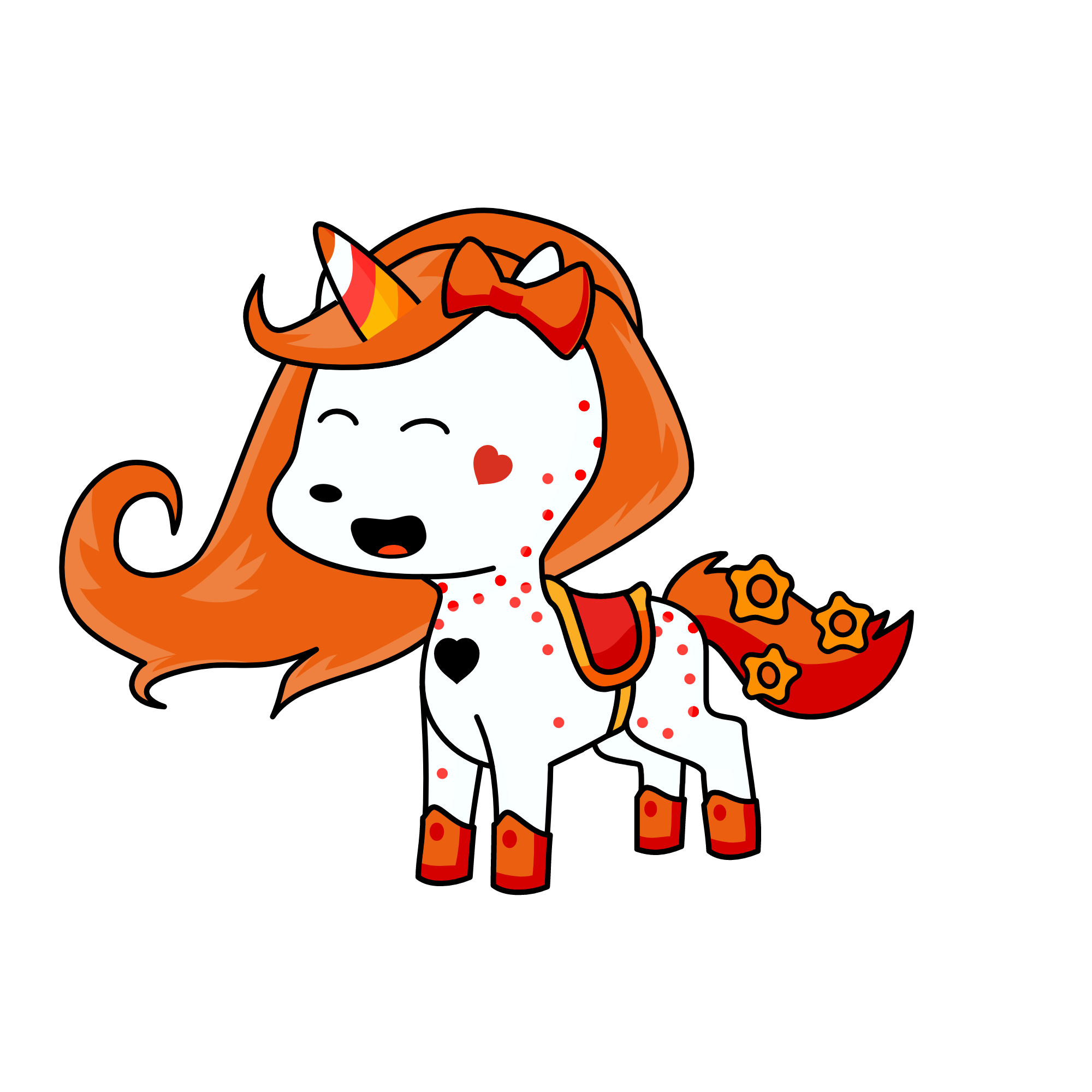 CIRCUS BABY UNICORN, the unicorn