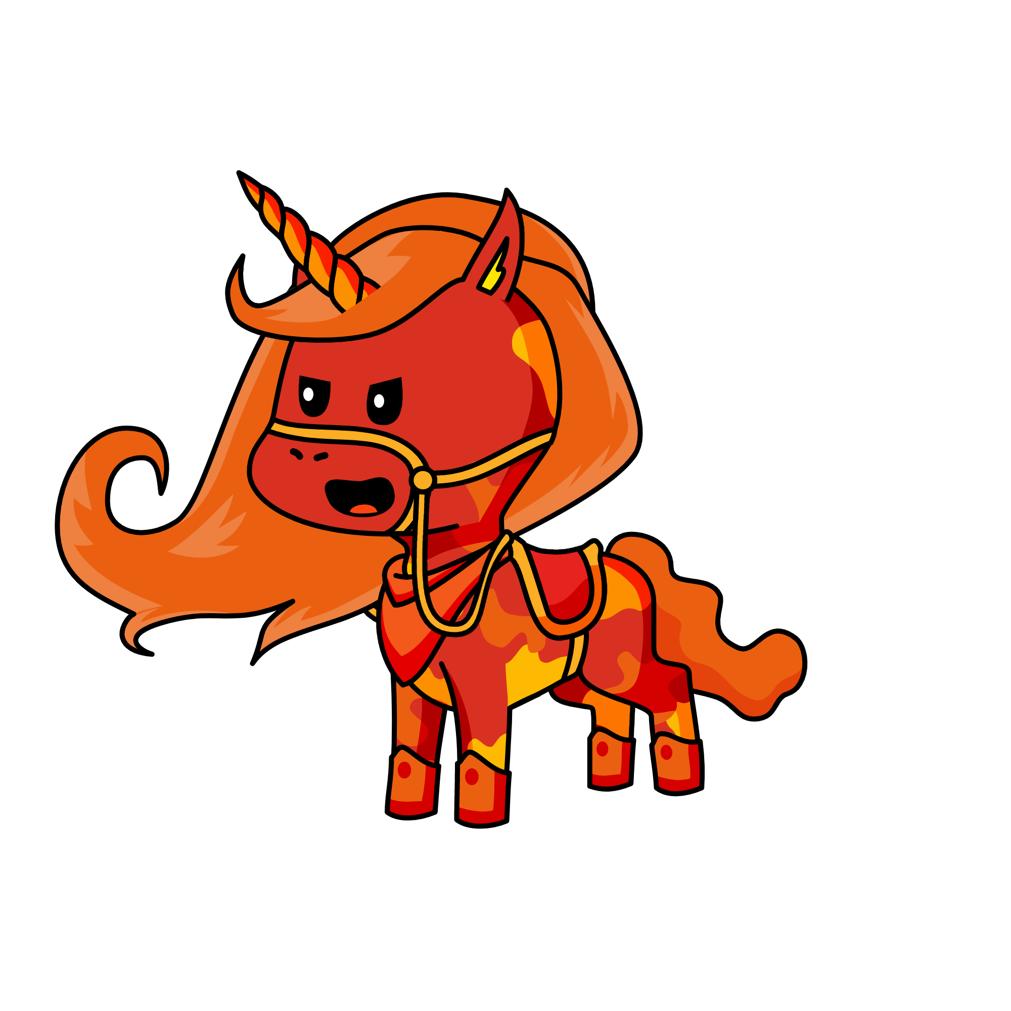 fire queene, the unicorn