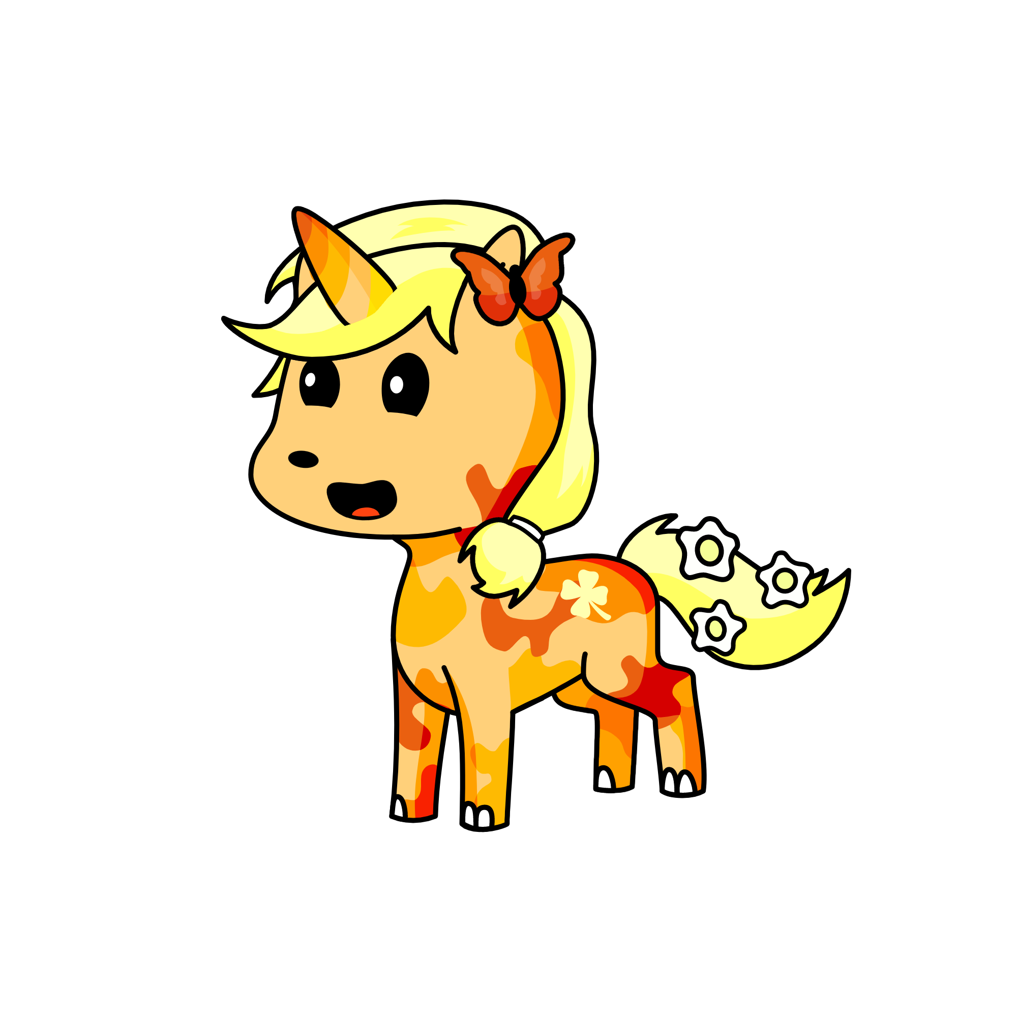 Chamomile, the unicorn