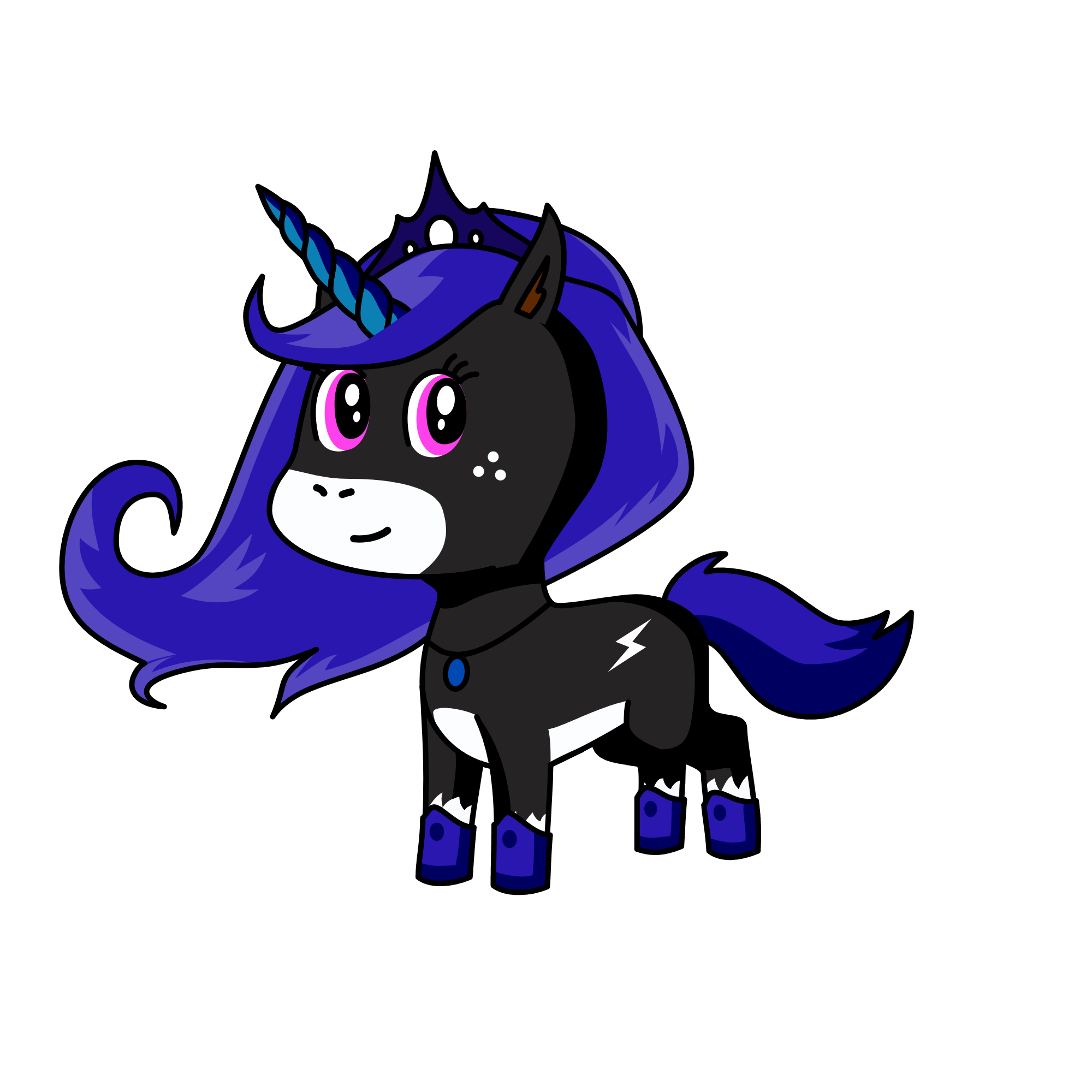 luna, the unicorn