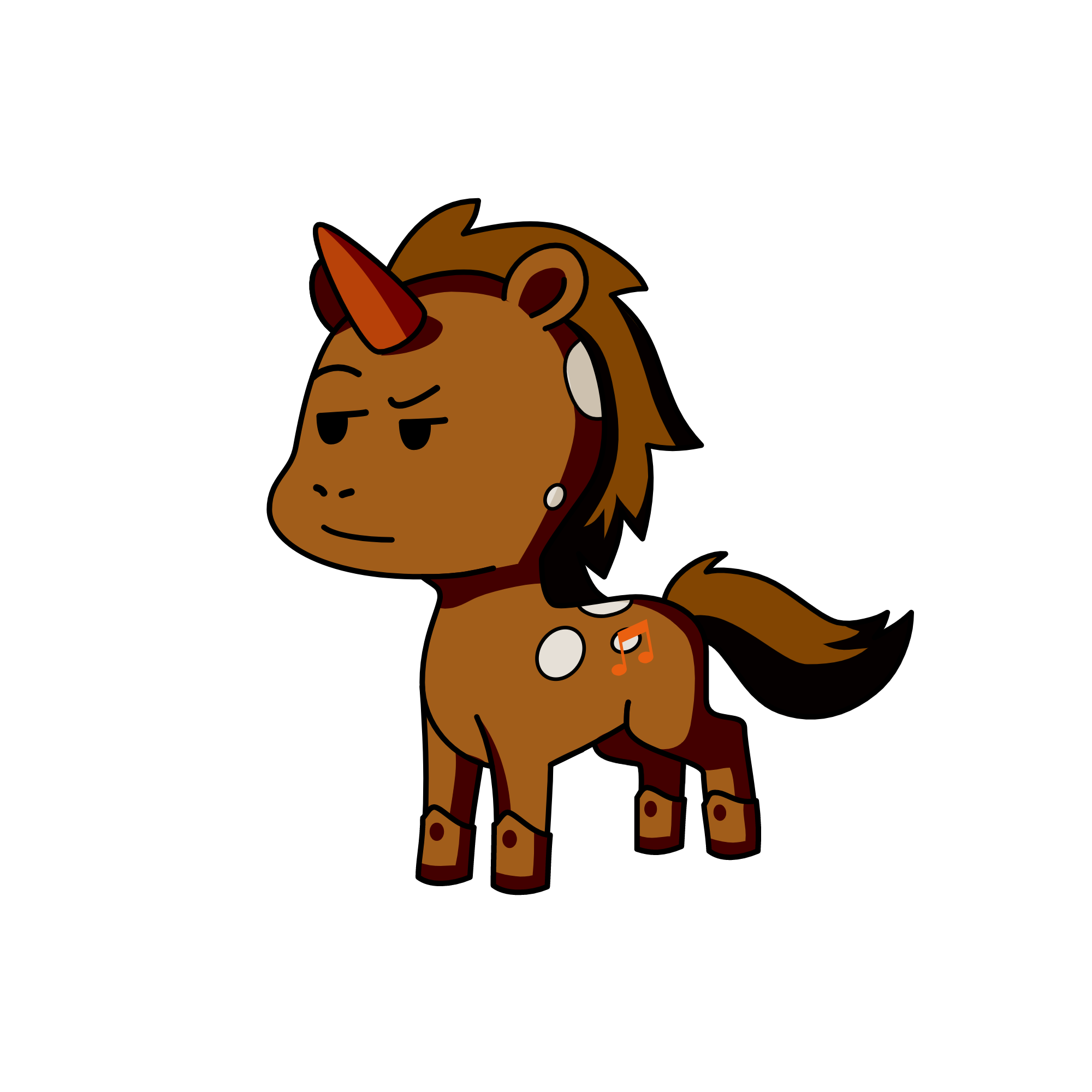 deliciously cheeky, the unicorn