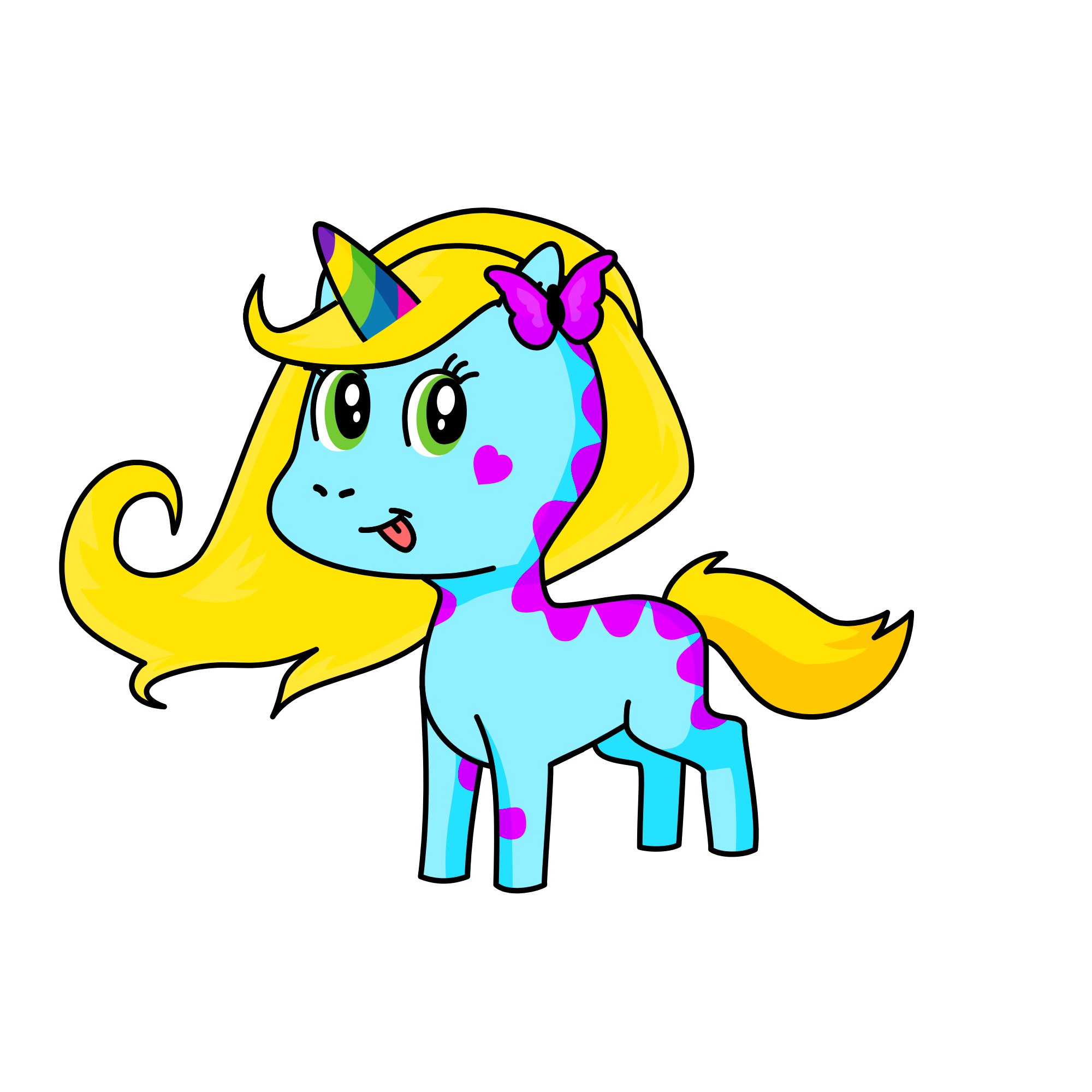 Cori, the unicorn