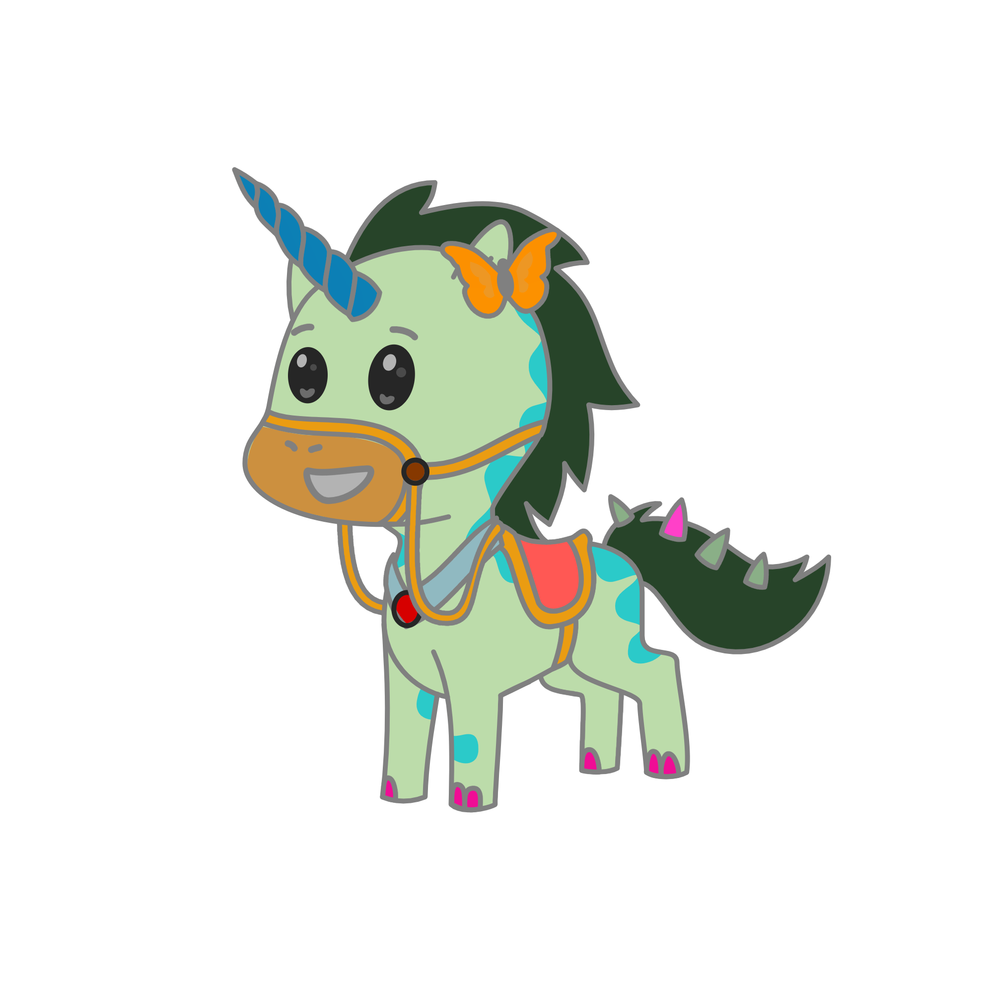 Gabii, the unicorn