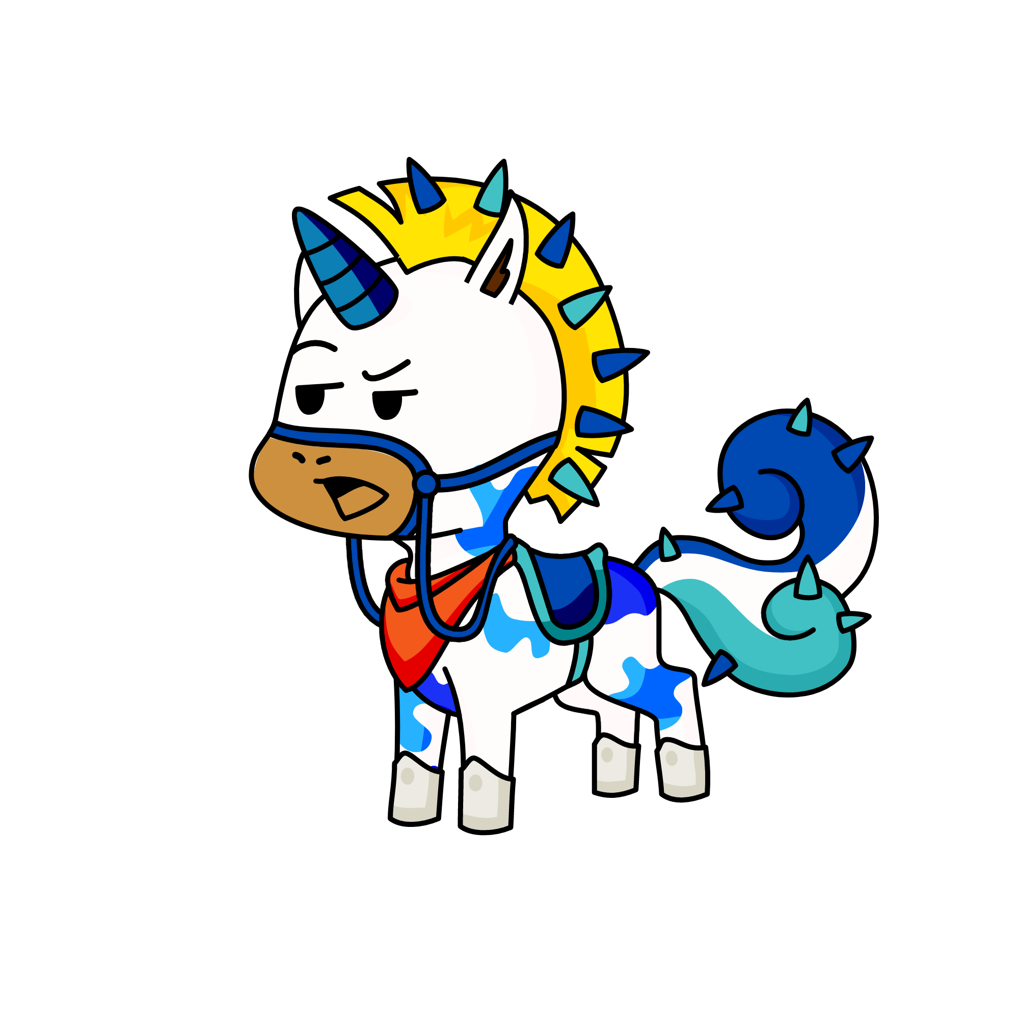 Bucifal craioveanu', the unicorn