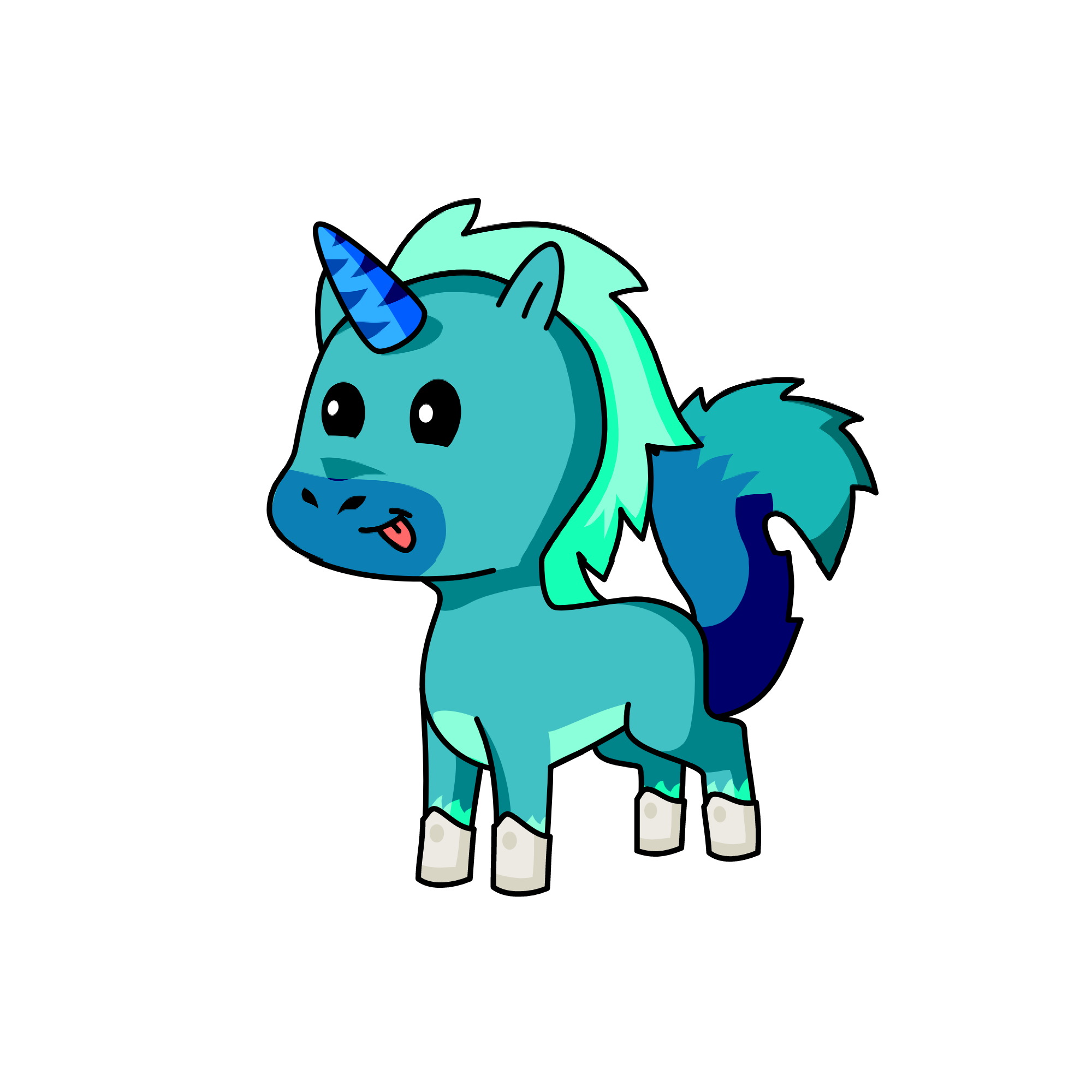 Simon, the unicorn
