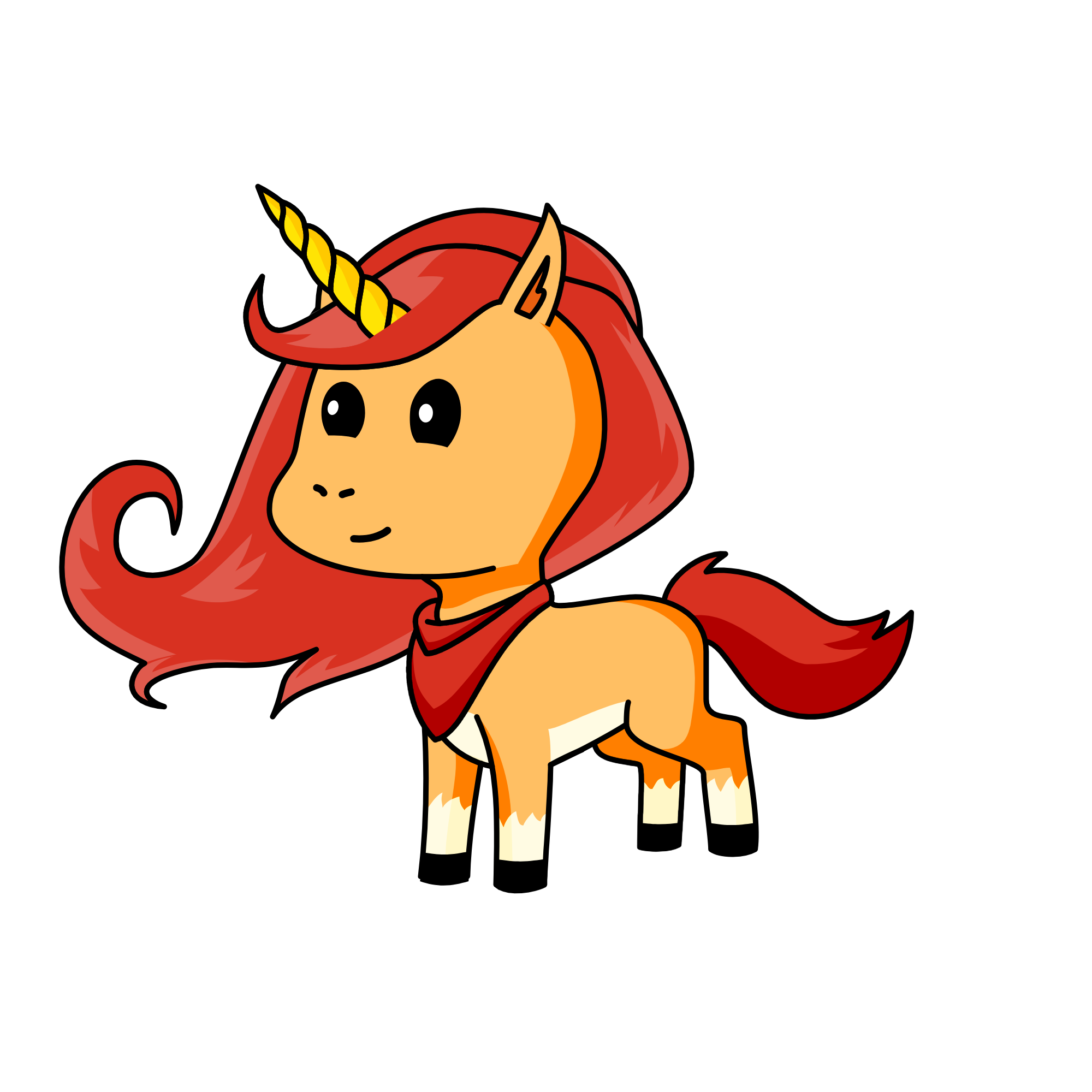 Desert, the unicorn